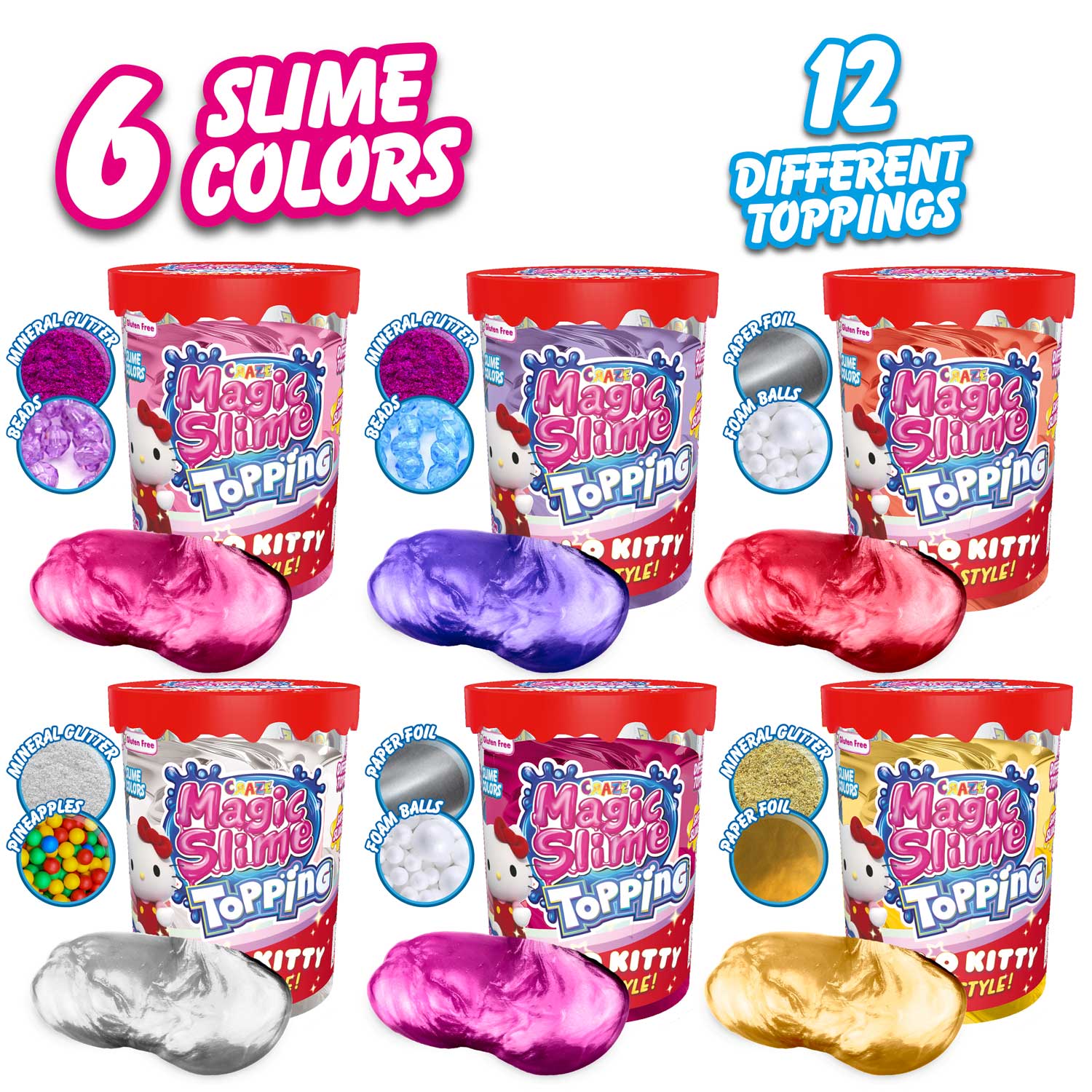 MAGIC SLIME - Topping Hello Kitty