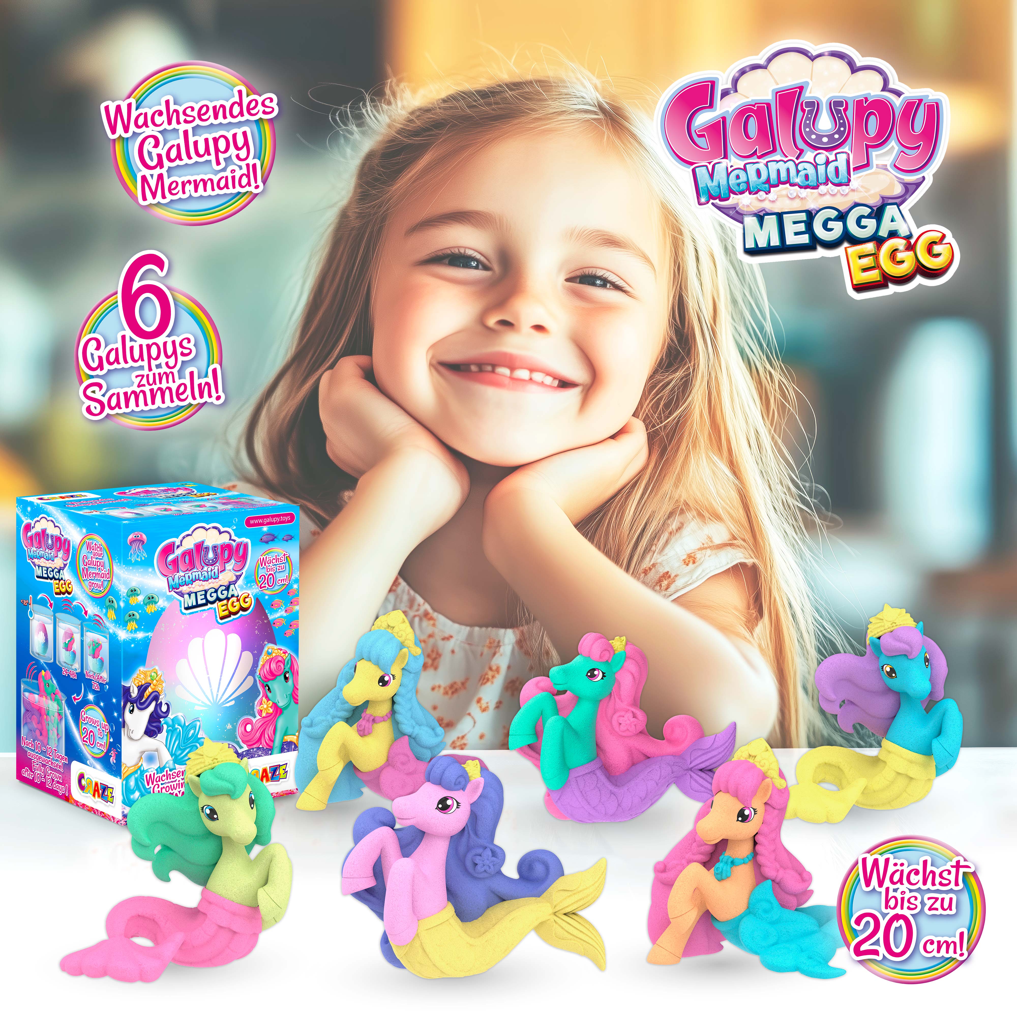 MEGGA EGG - Galupy Mermaid