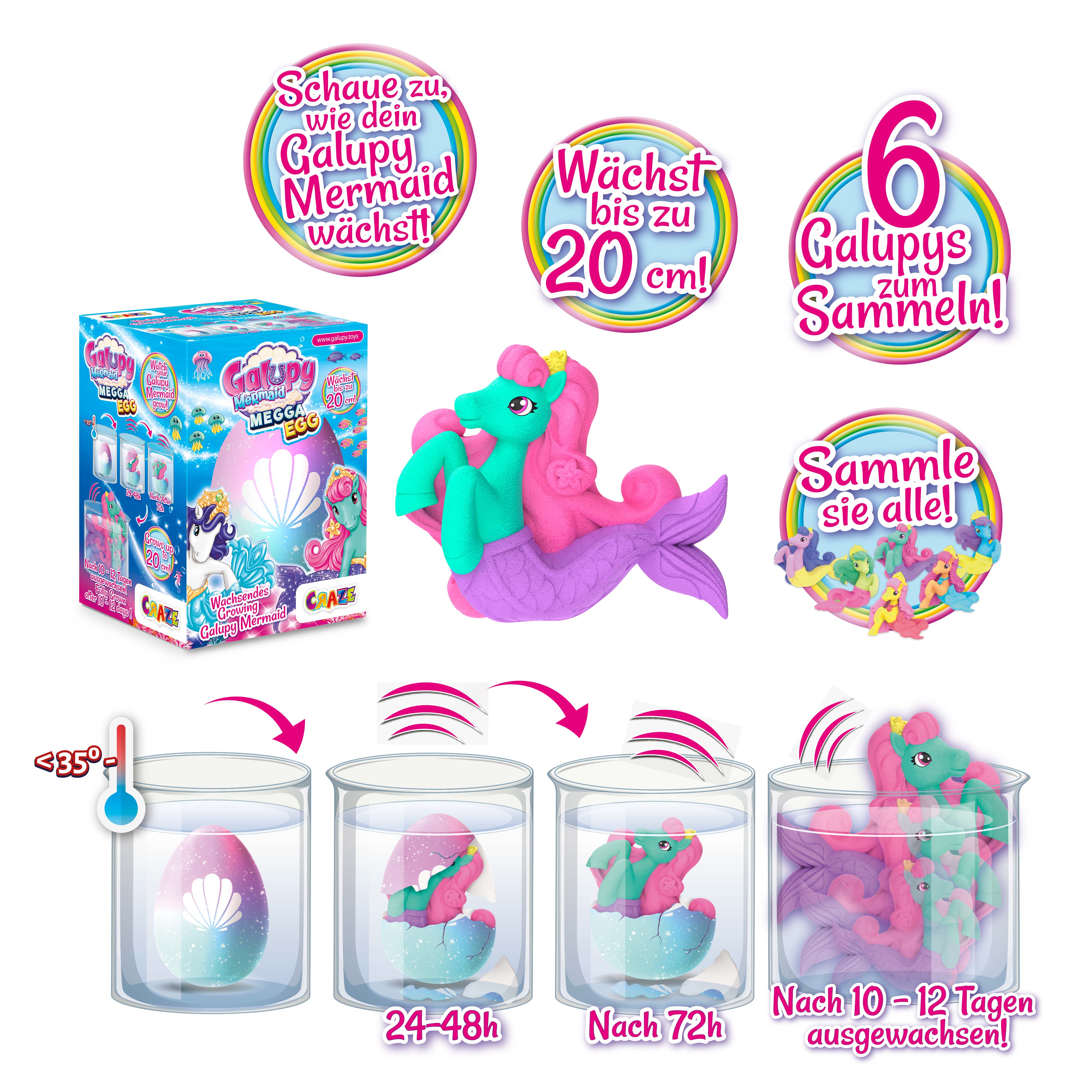 MEGGA EGG - Galupy Mermaid