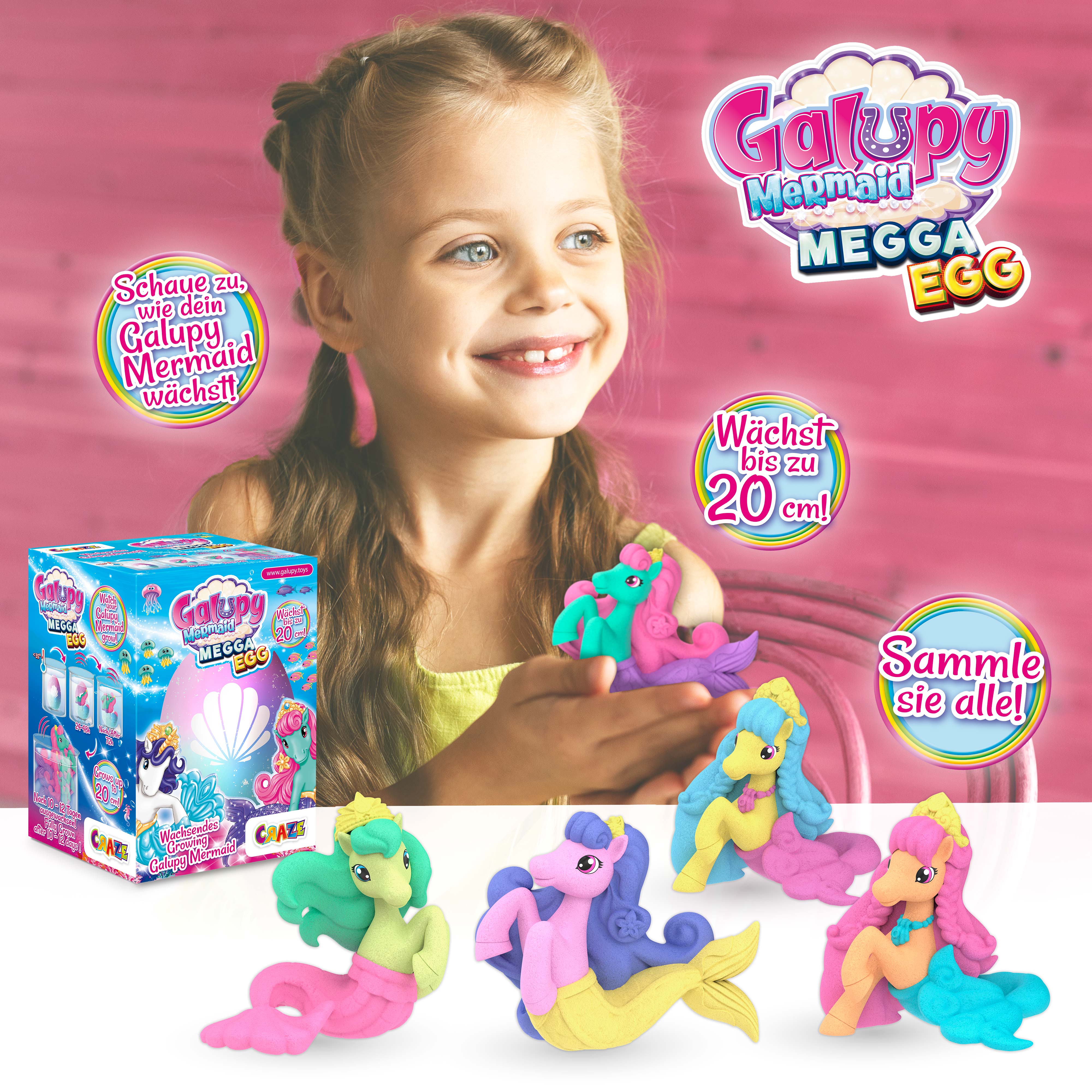 MEGGA EGG - Galupy Mermaid