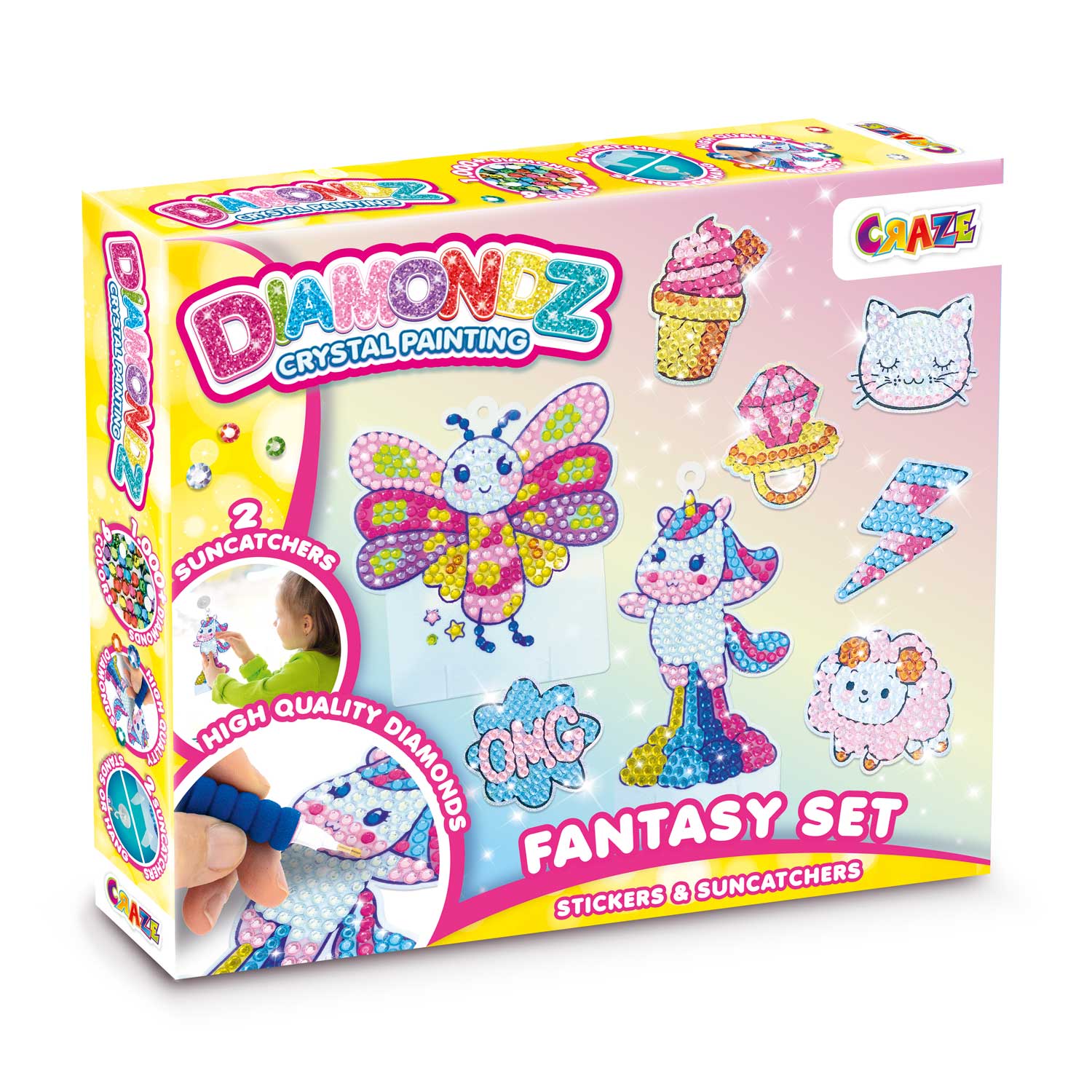 Diamonds&PearlsBox Set1000個限定！ DIAMONDZ - Beginner Set Fantasy – CRAZE TOYS