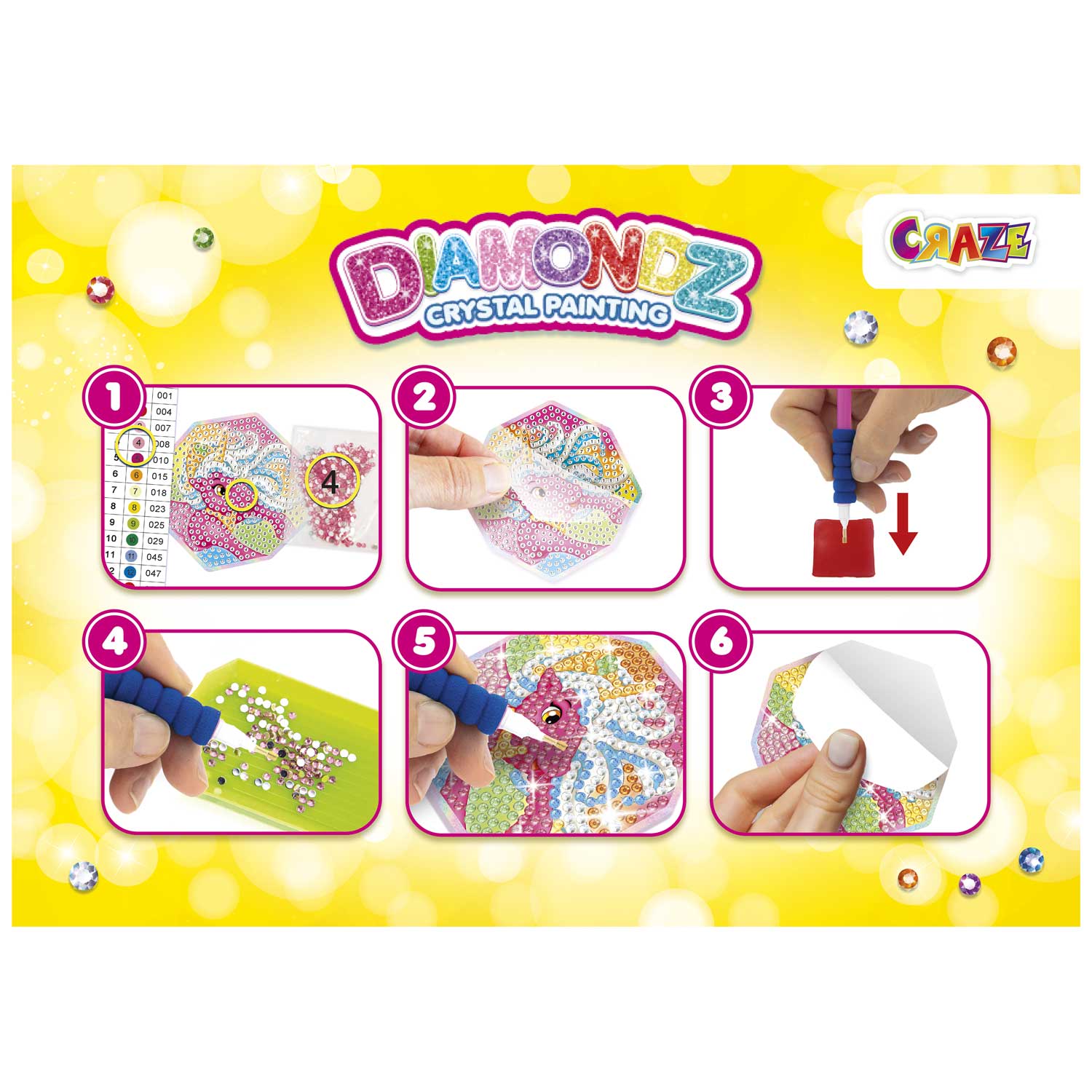 DIAMONDZ - GALUPY MERMAID Mega Set Stickers