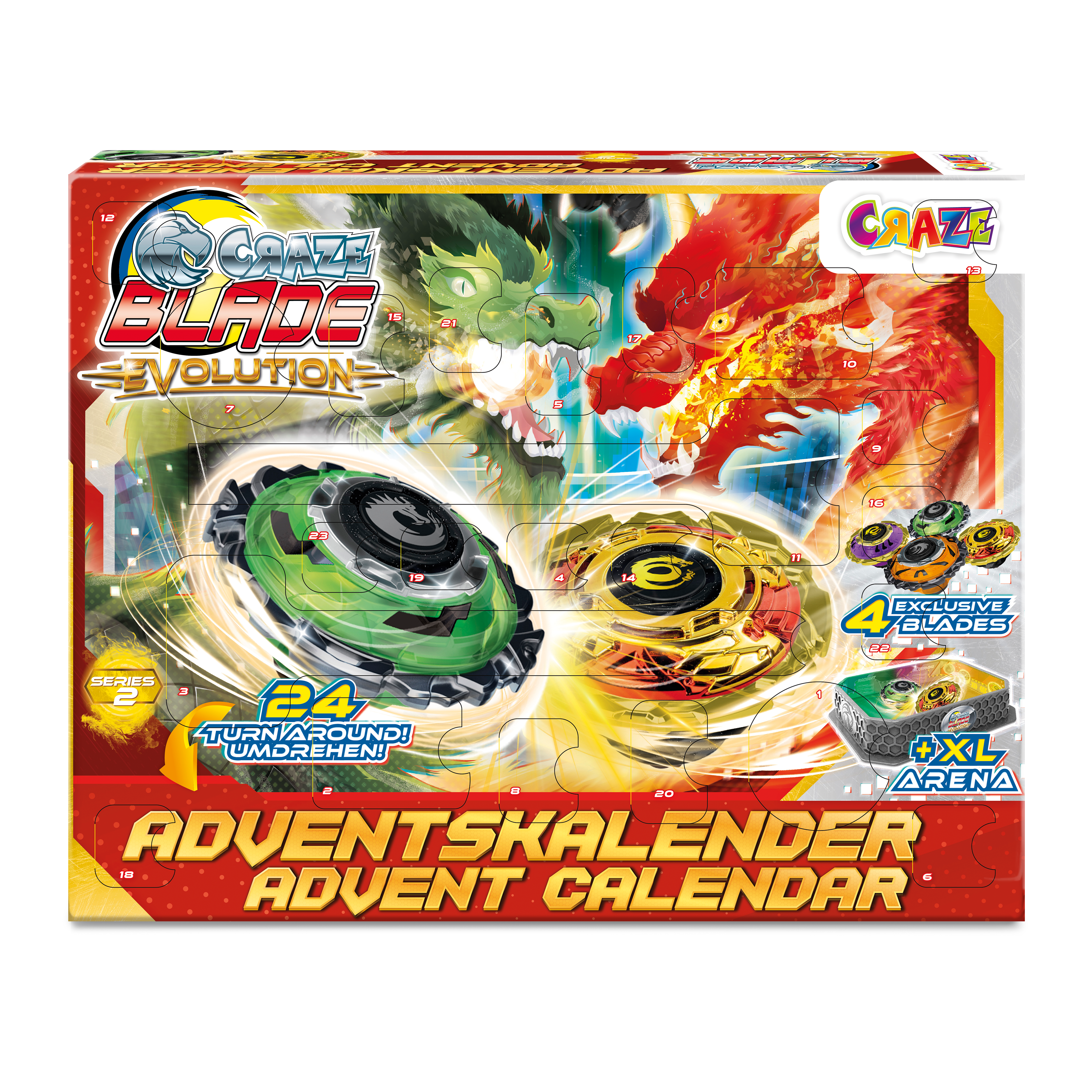 ADVENT CALENDAR - CRAZE Blade Evolution – CRAZE TOYS