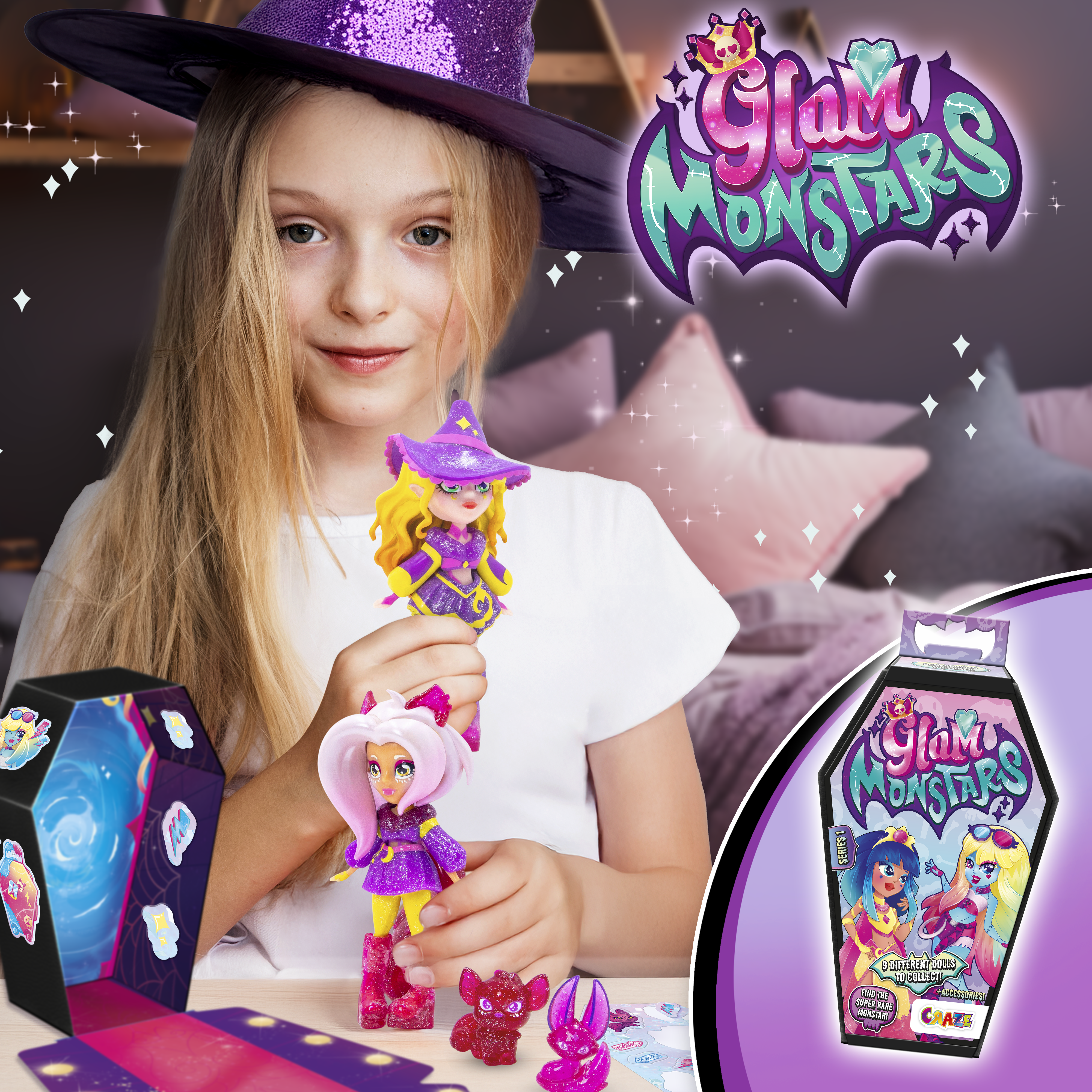 GLAM Monstars - Sammelfiguren