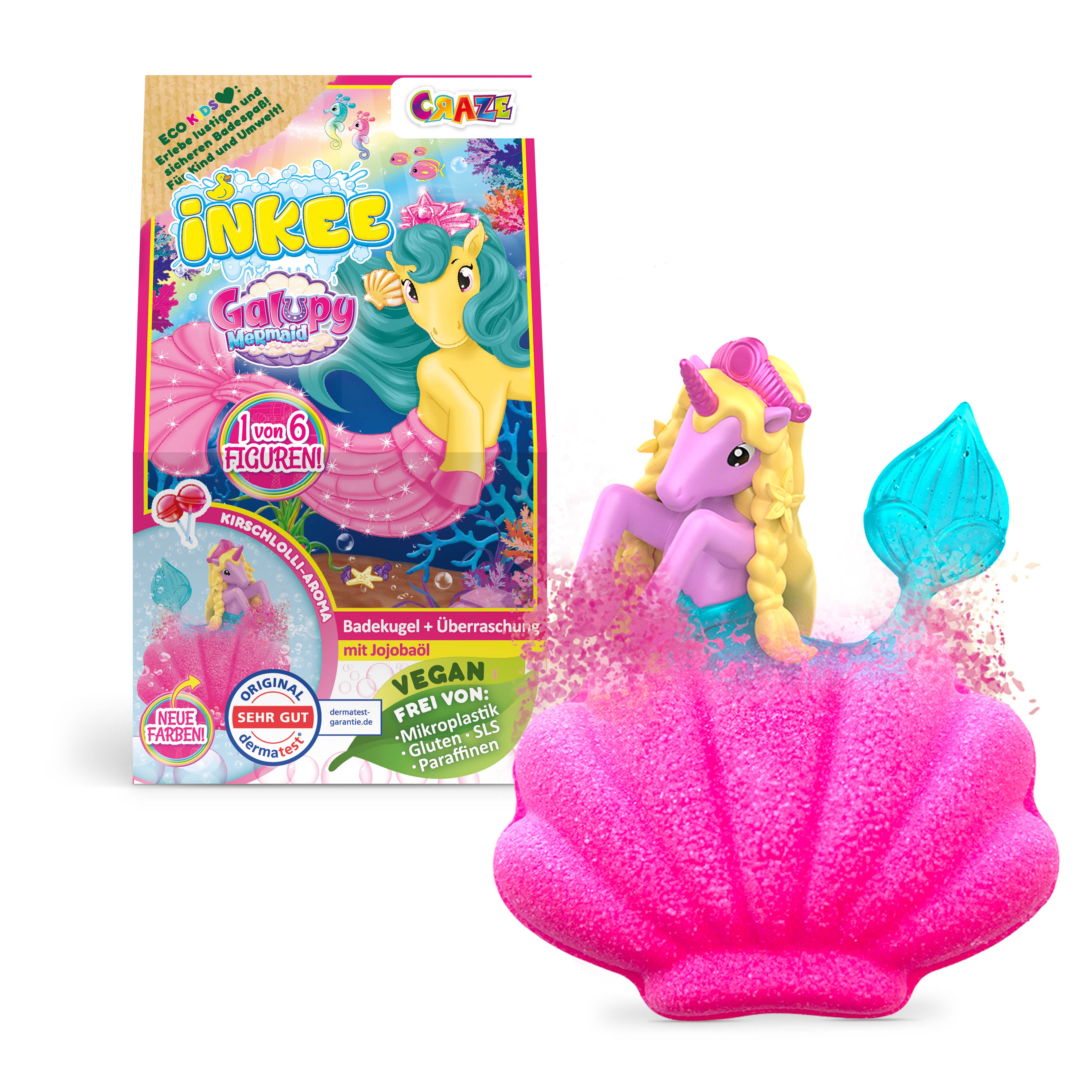 INKEE - Galupy Mermaid Surprise Bath Bomb