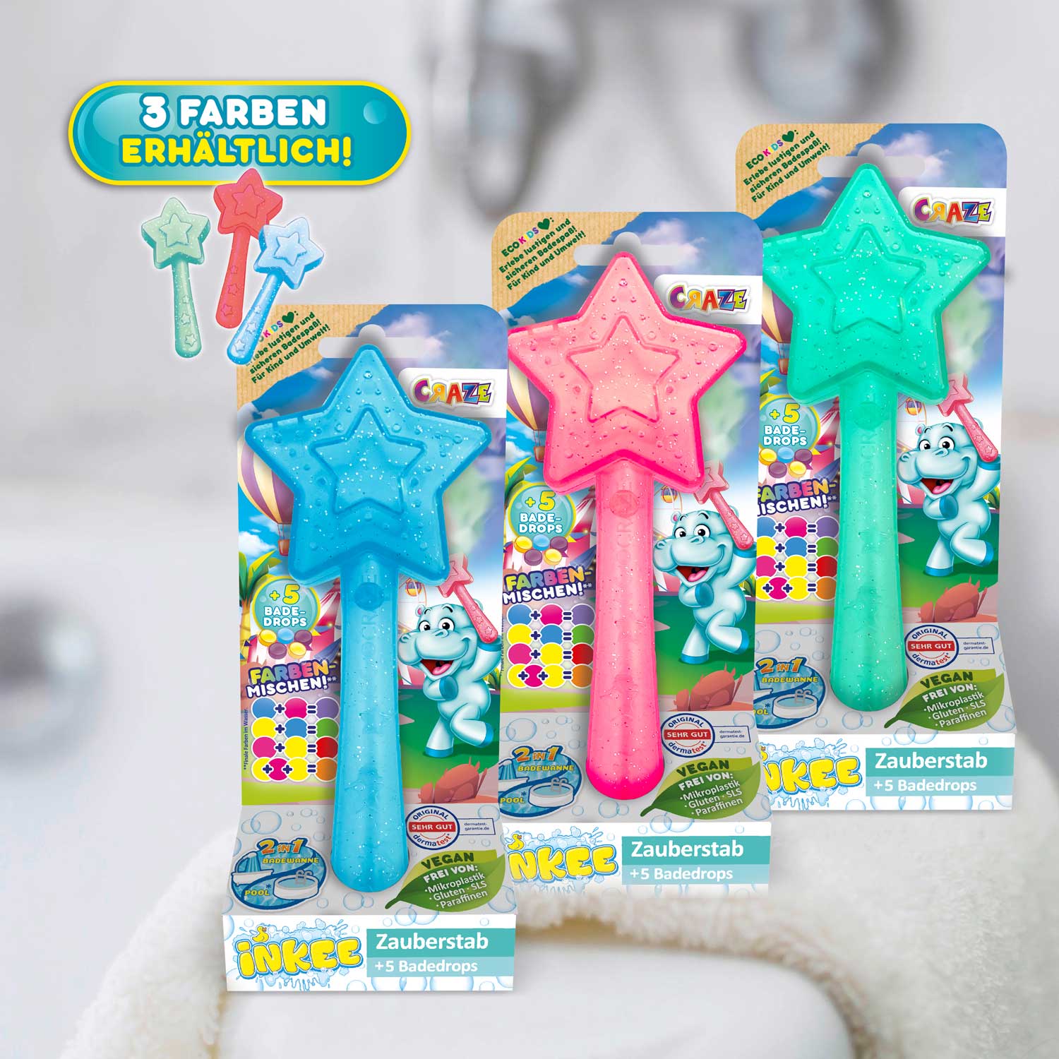 INKEE - Zauberstab Stern