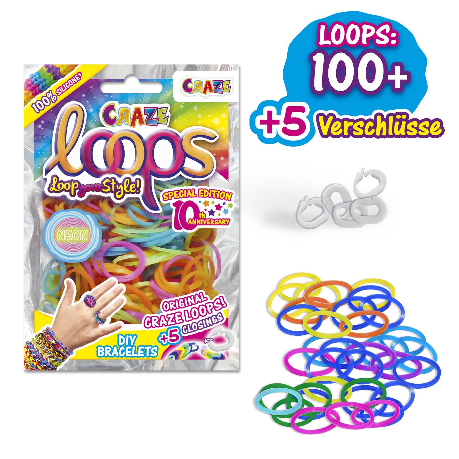 LOOPS - Bag 100 (gemischt)