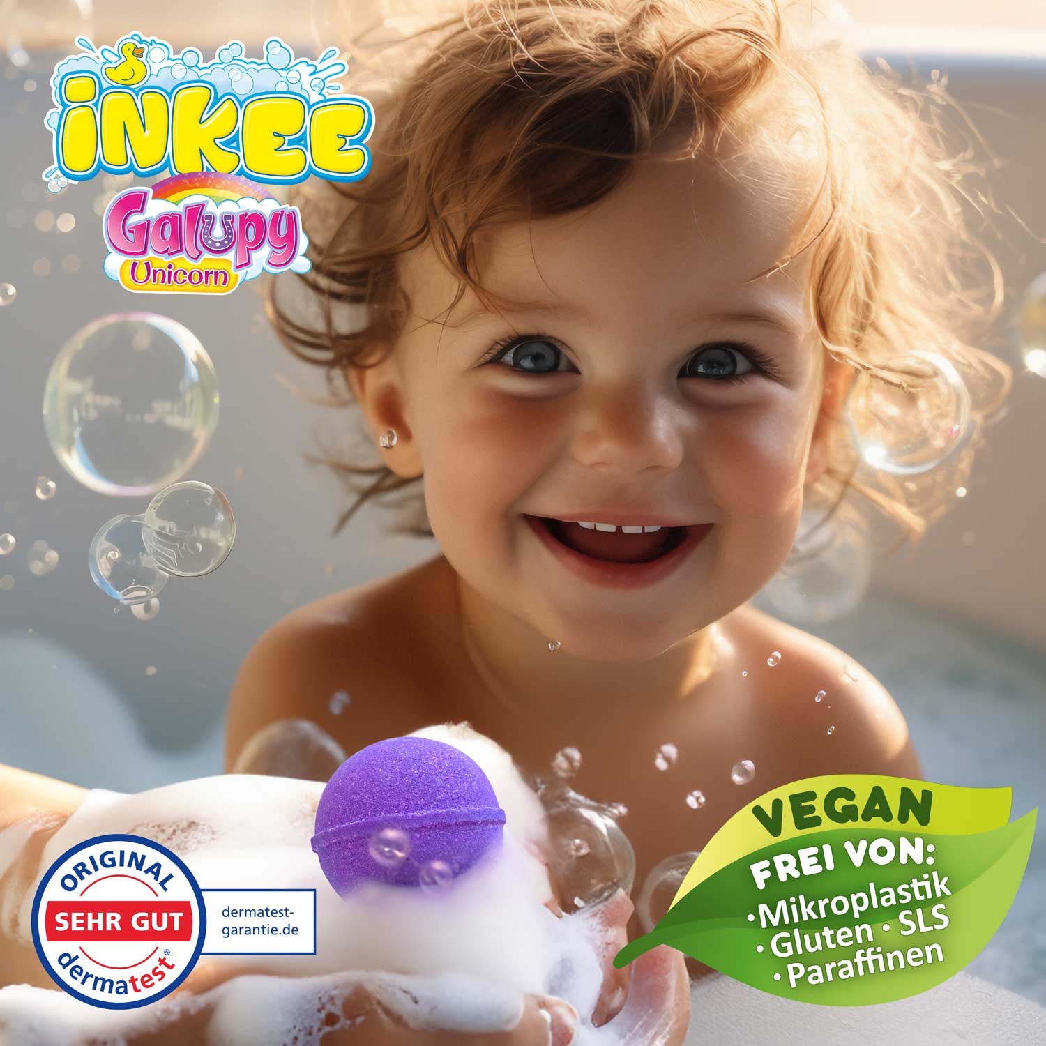 INKEE - 4-Pack Bag Galupy Unicorn