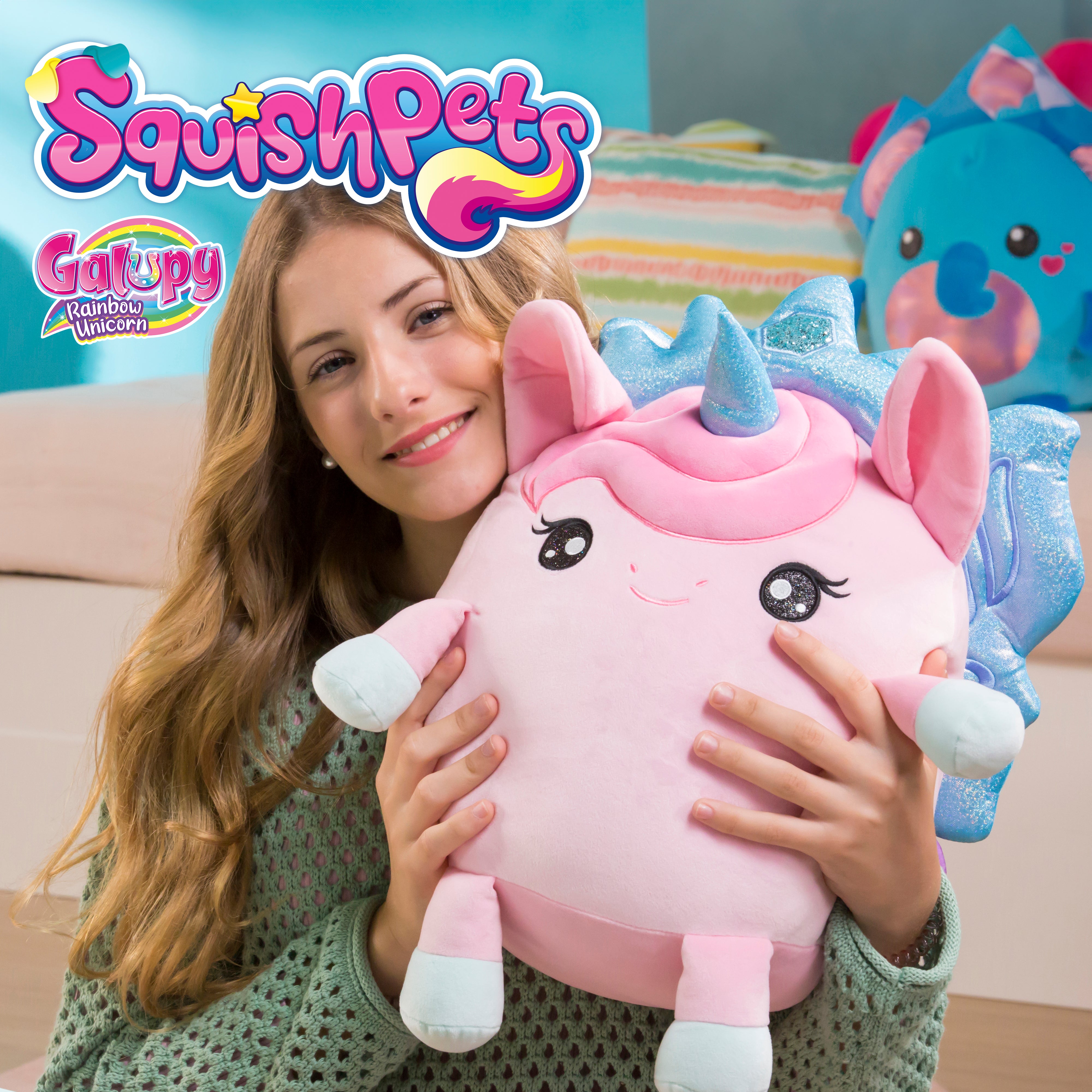 SQUISHPETS GALUPY RAINBOW UNICORN - Kyly