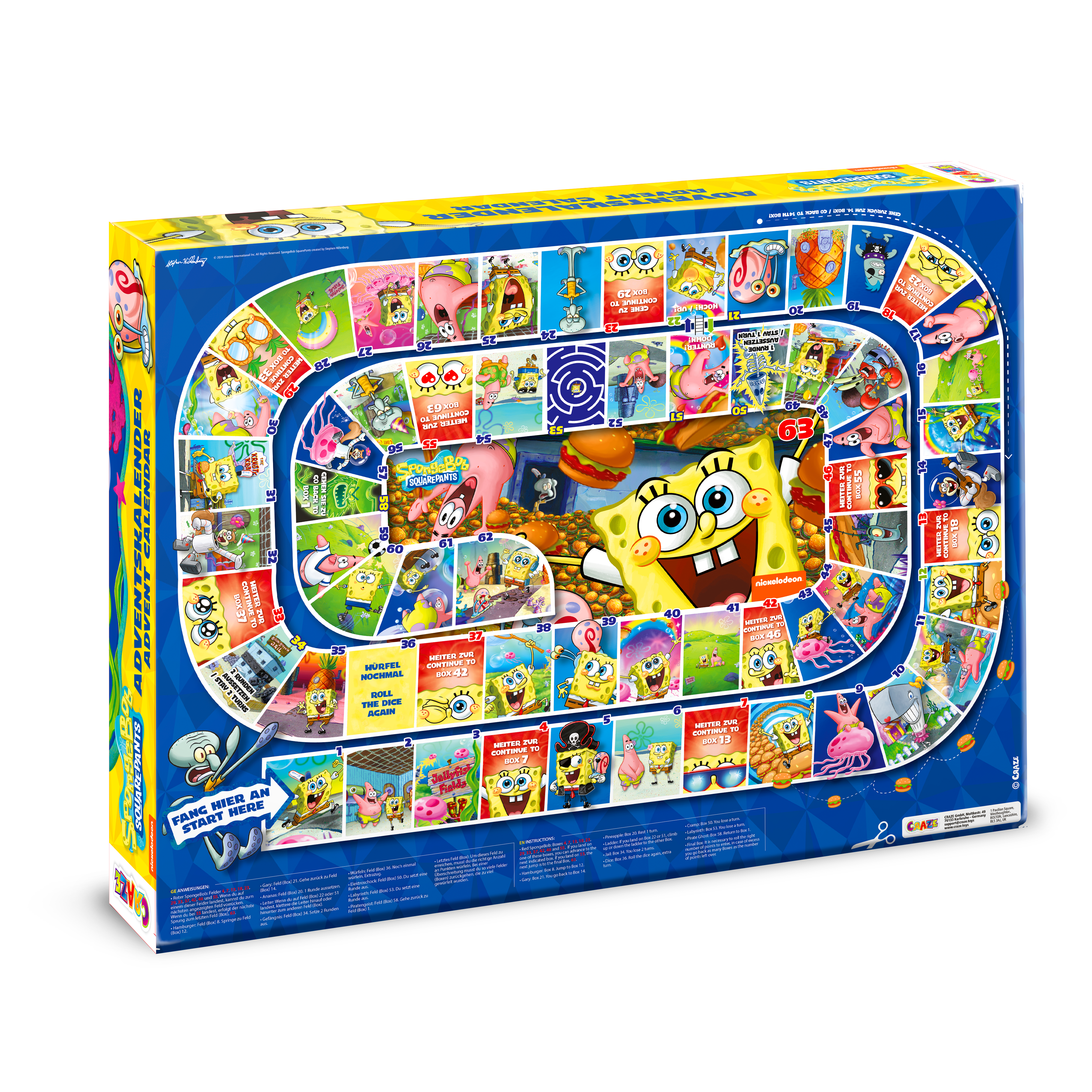 ADVENT CALENDAR - SpongeBob