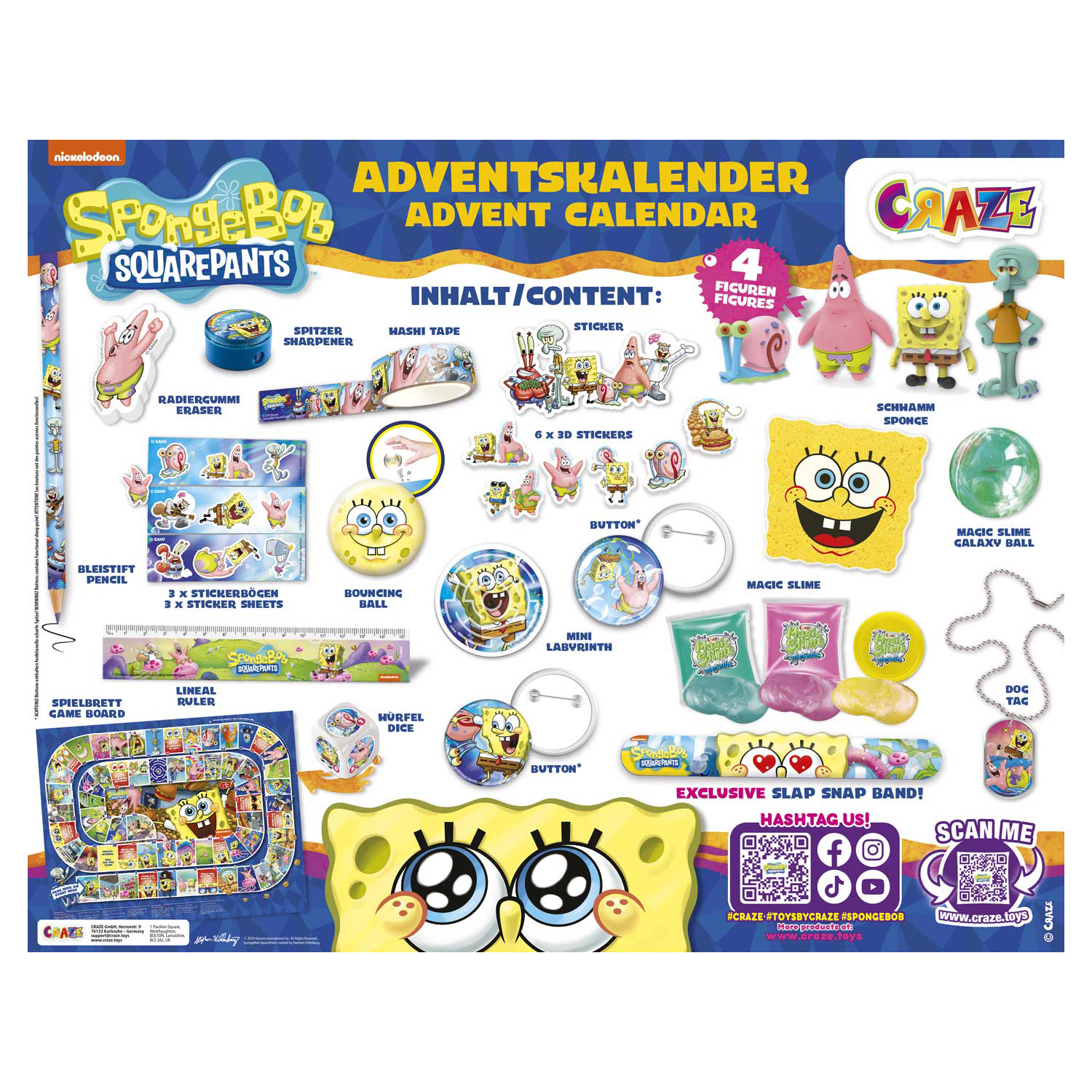 ADVENT CALENDAR - SpongeBob