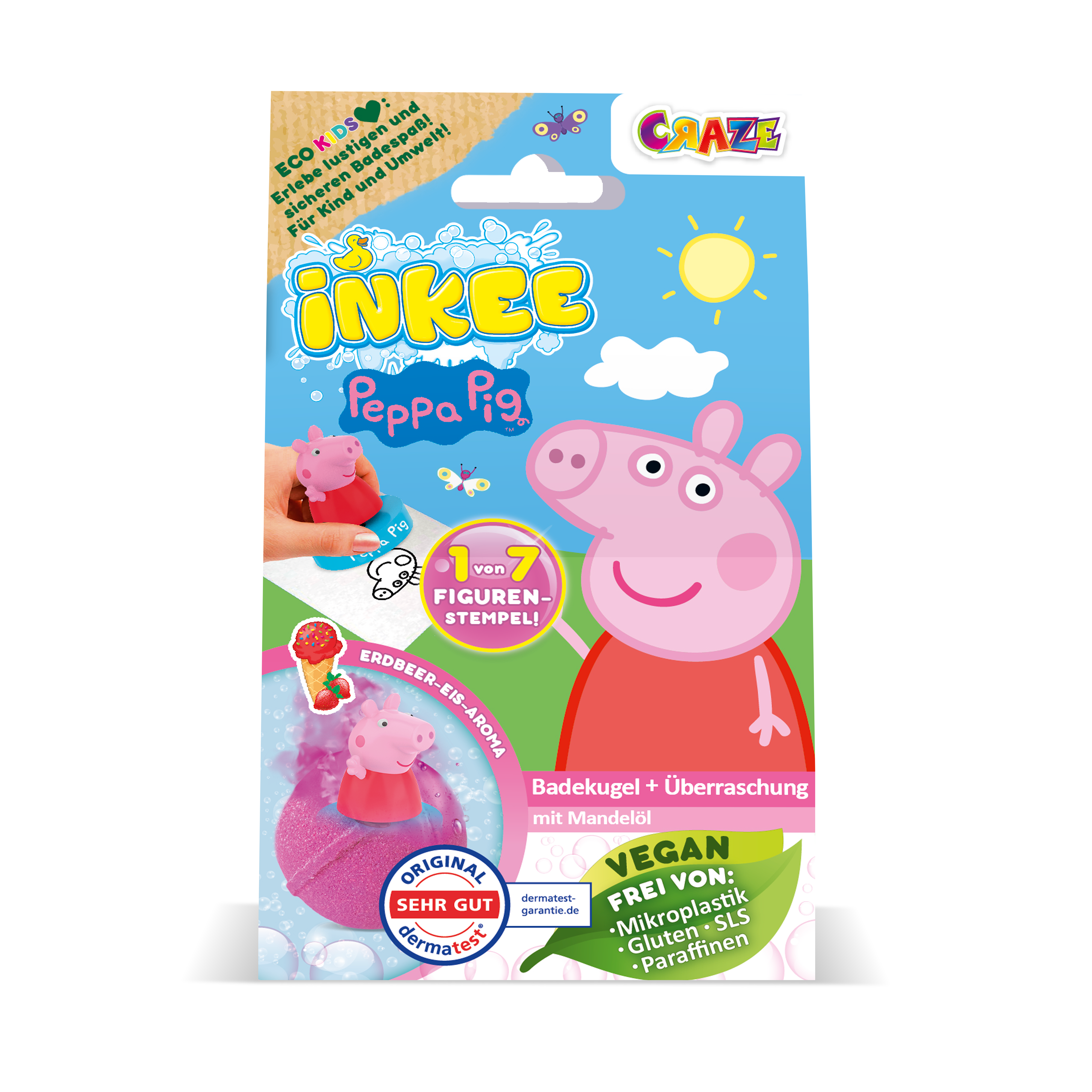 INKEE - Peppa Pig Surprise Bath Bomb