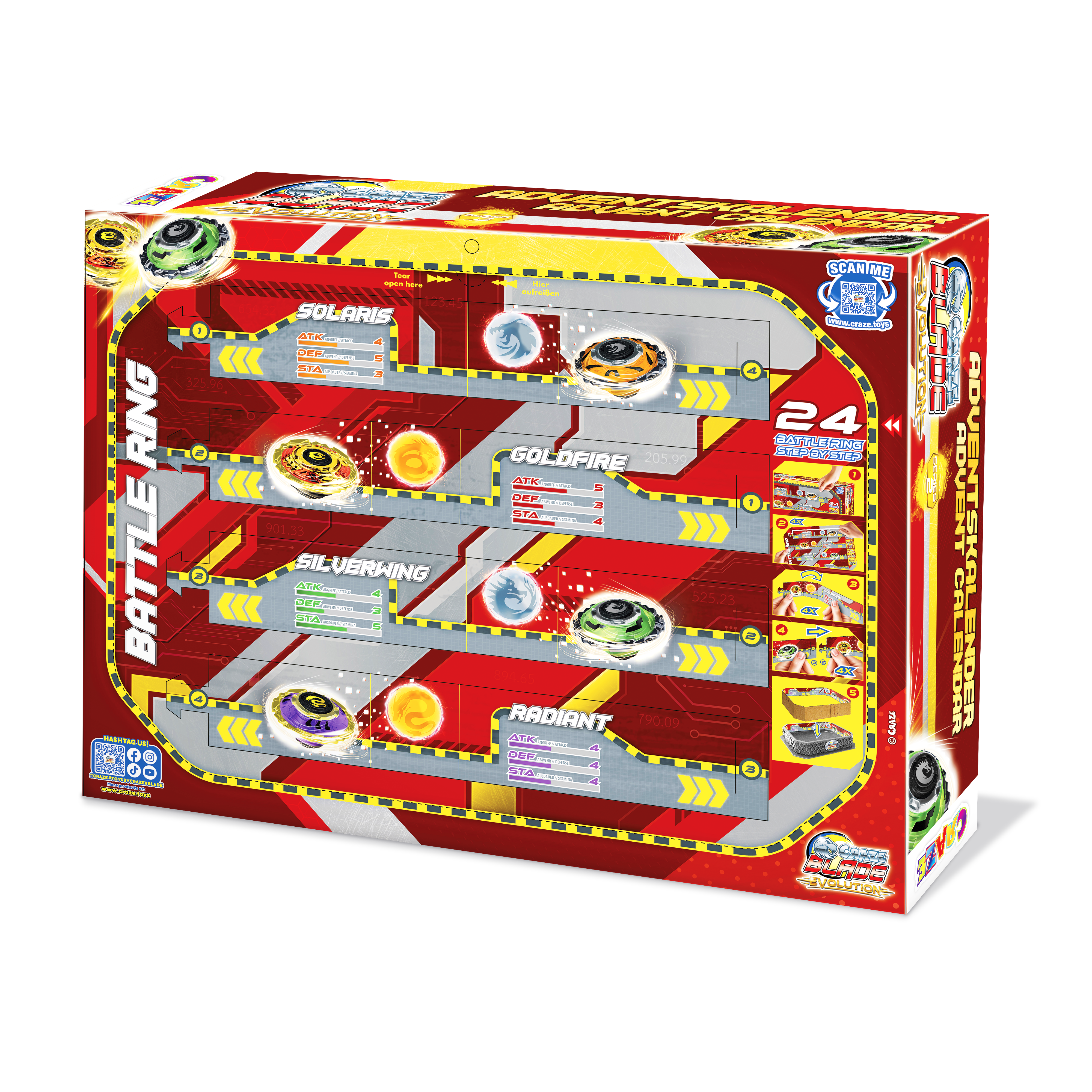 ADVENTSKALENDER - CRAZE Blade Evolution