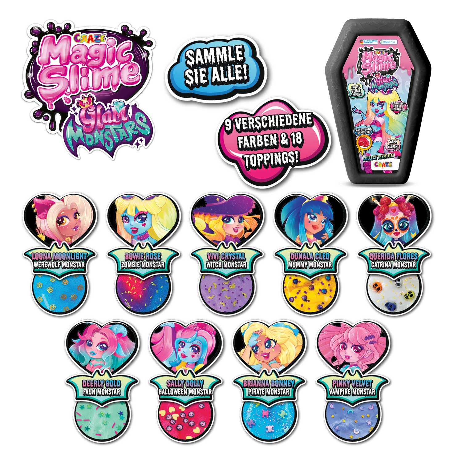 MAGIC SLIME - Glam Monstars