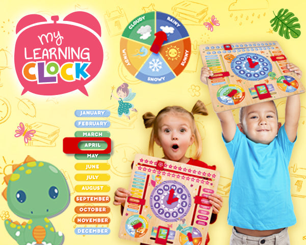 Nz Learning Clock My Learning Clock – CRAZE TOYS