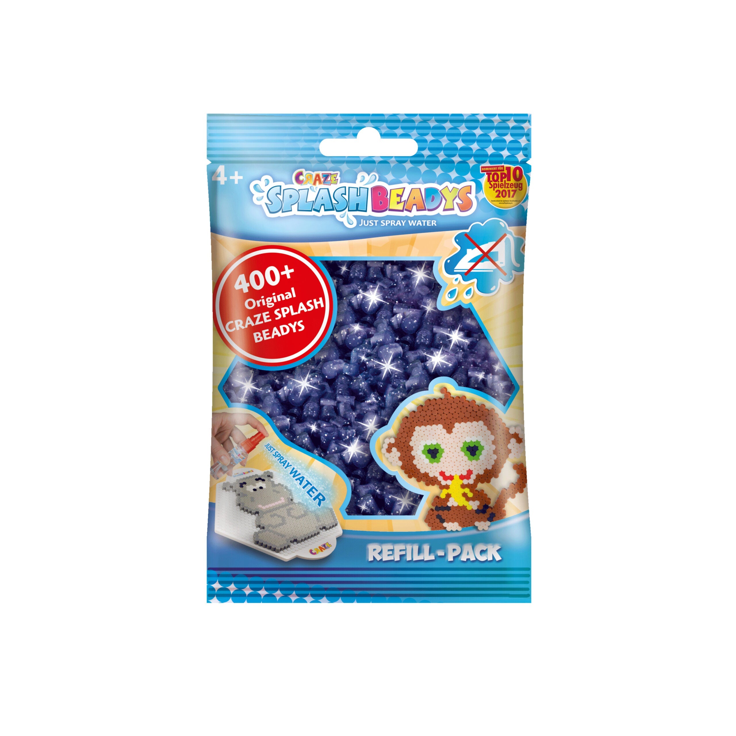 SPLASH BEADYS - Nachfüllpack Glitzer Lila
