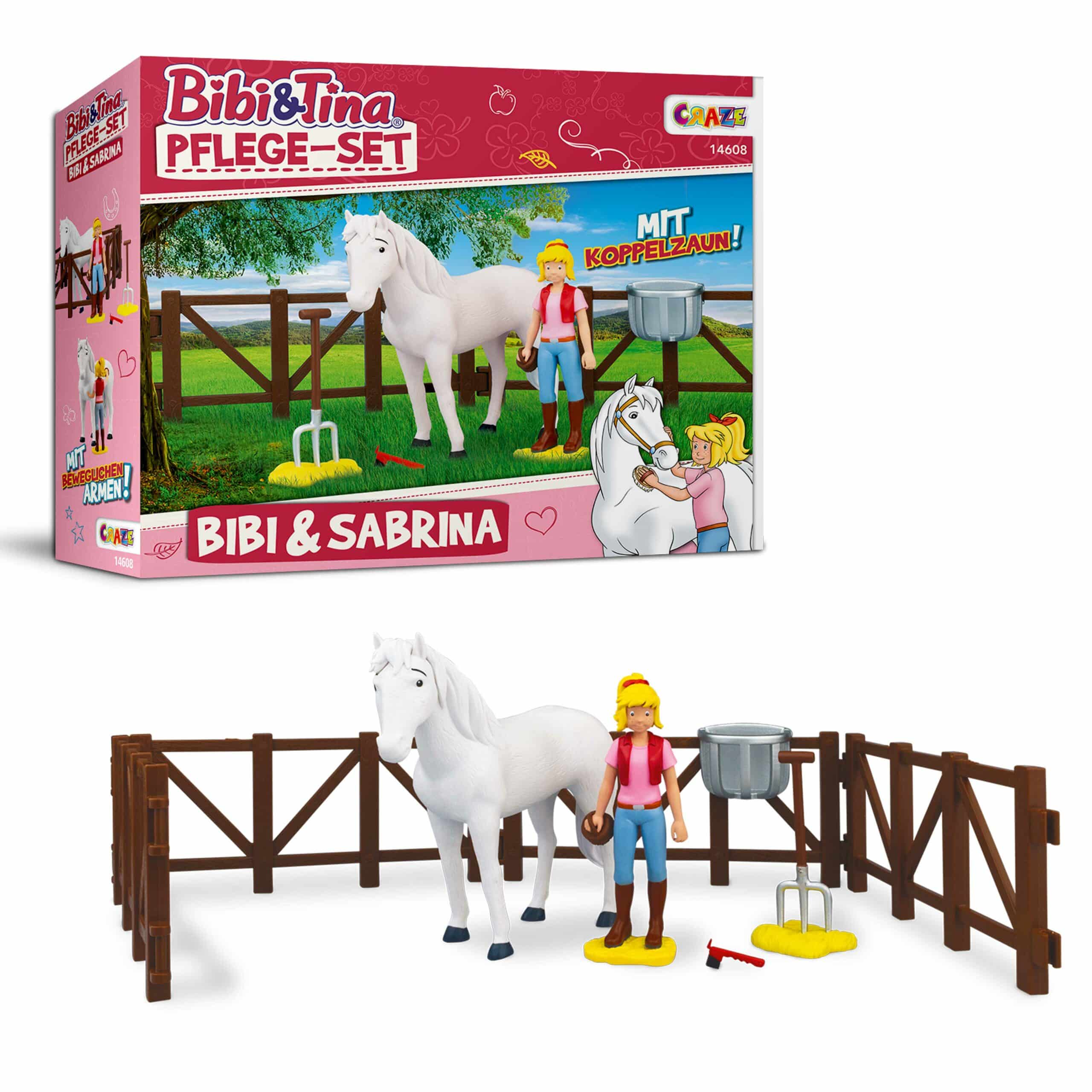 BIBI&TINA - Care set Bibi & Sabrina – CRAZE TOYS