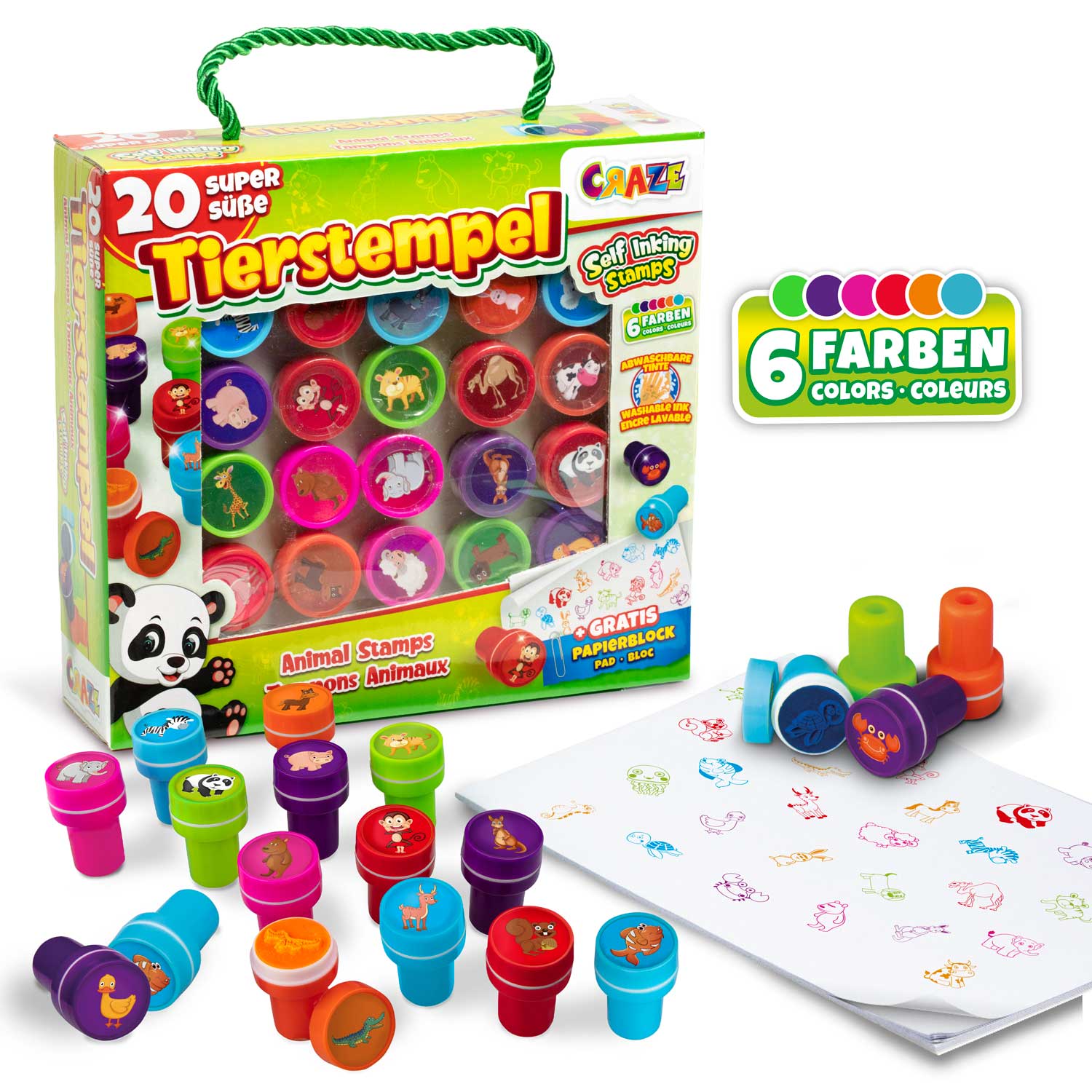 STAMPS - Tierstempelkoffer