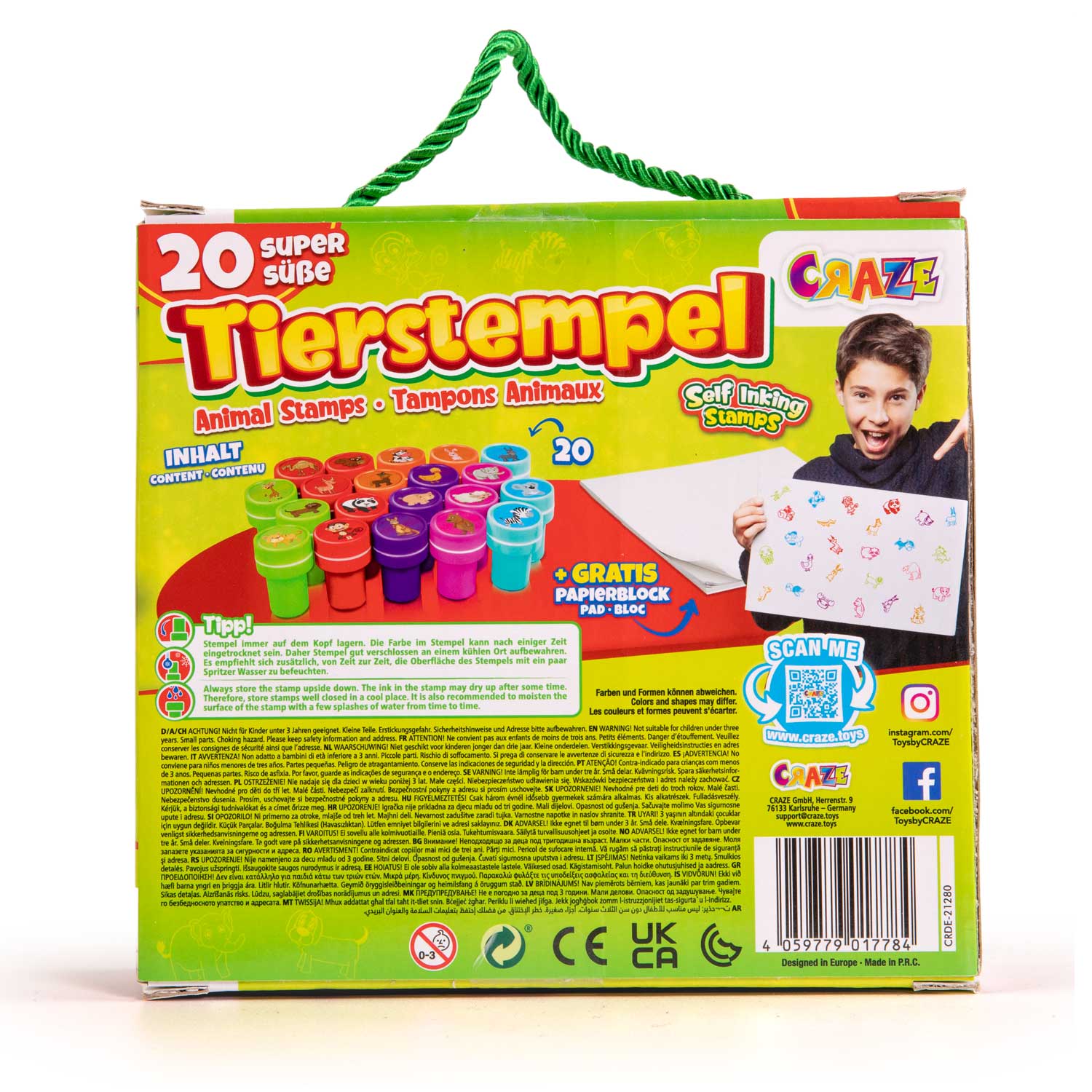 STAMPS - Tierstempelkoffer