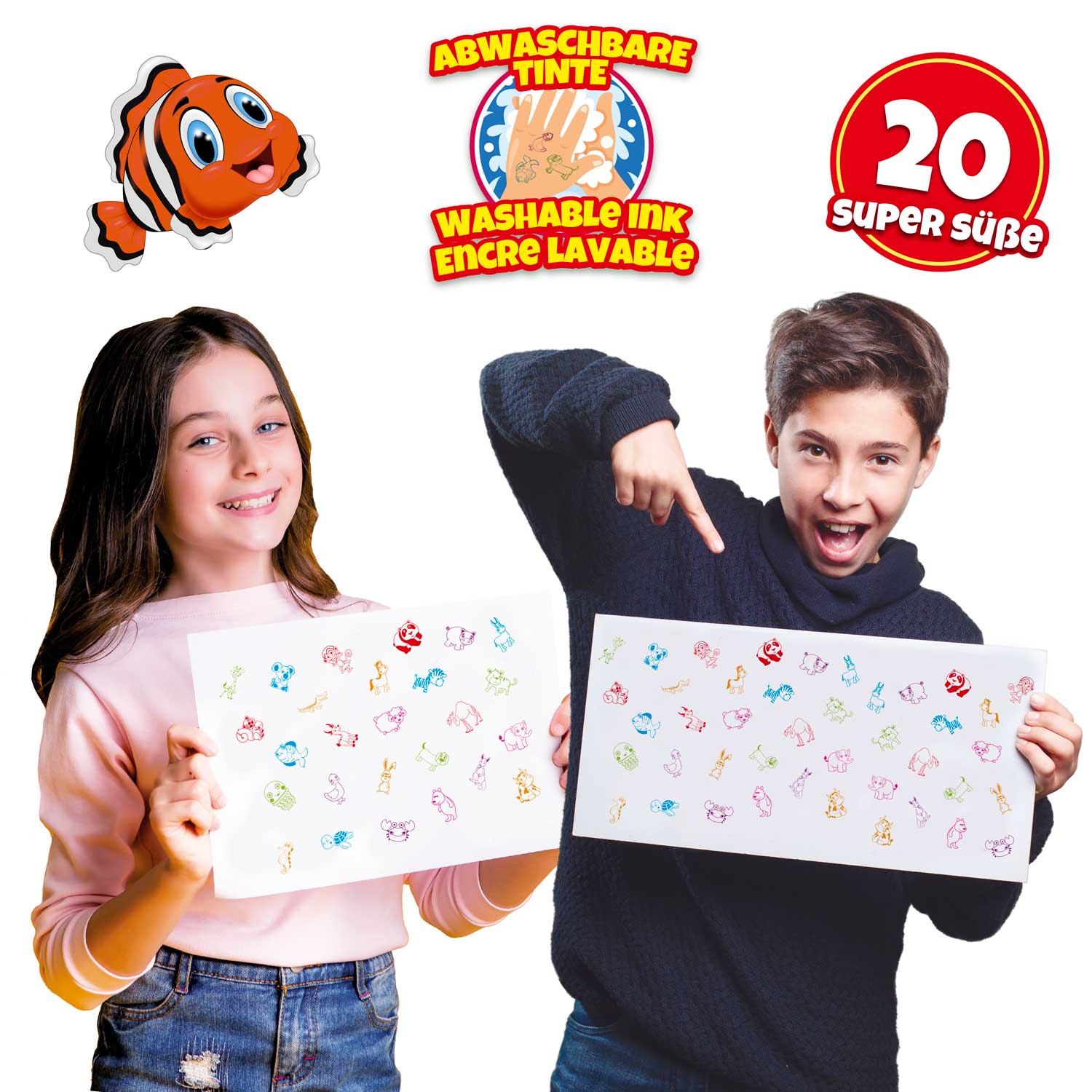 STAMPS - Tierstempelkoffer