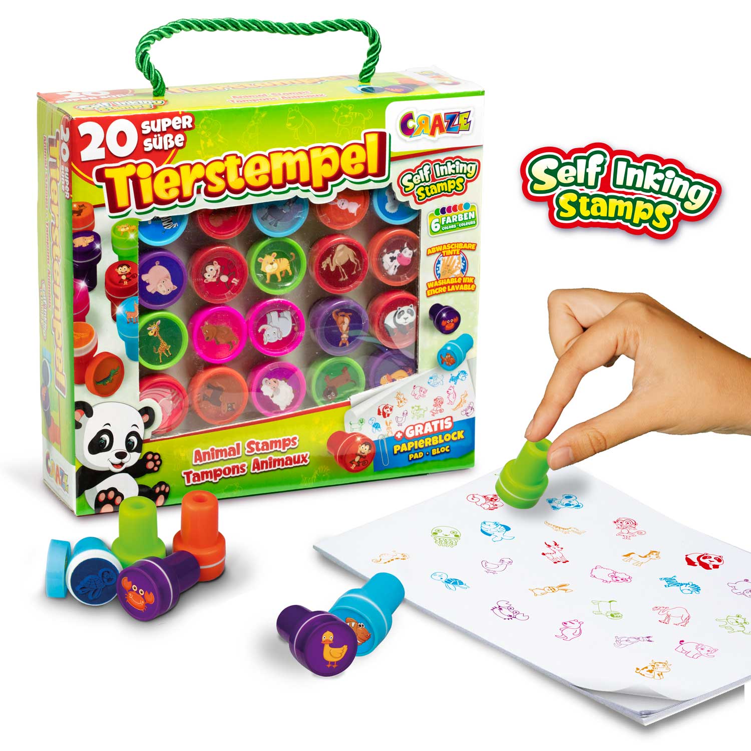 STAMPS - Tierstempelkoffer