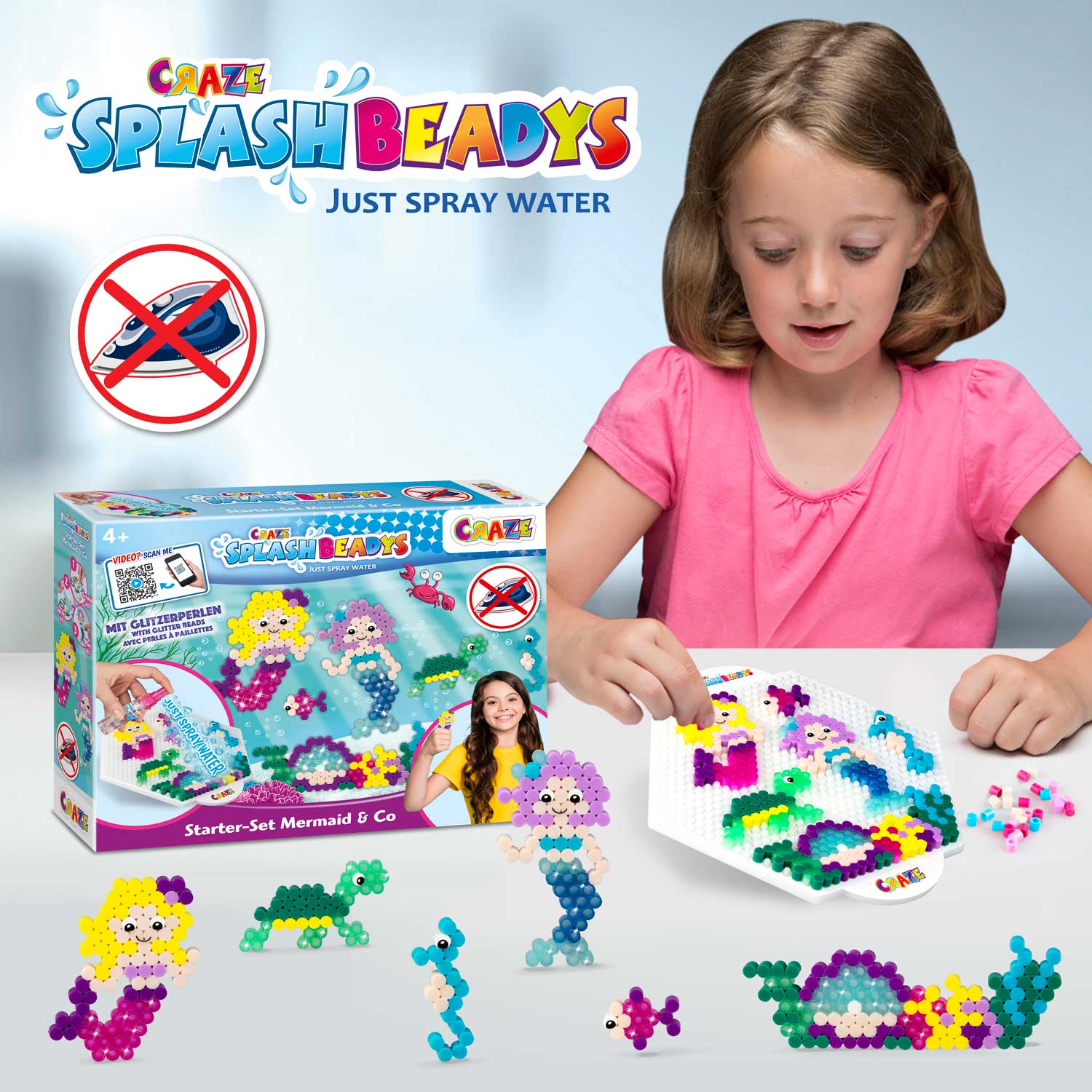 SPLASH BEADYS - Starter-Set Mermaid