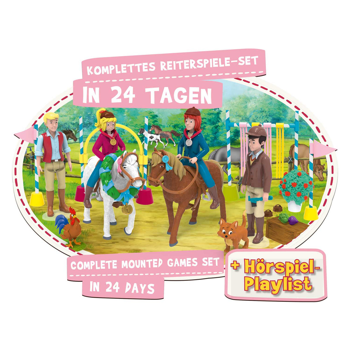 Bibi & Tina Adventskalender für Kinder – 24 Überraschungen mit Figuren & Accessoires | CRAZE
