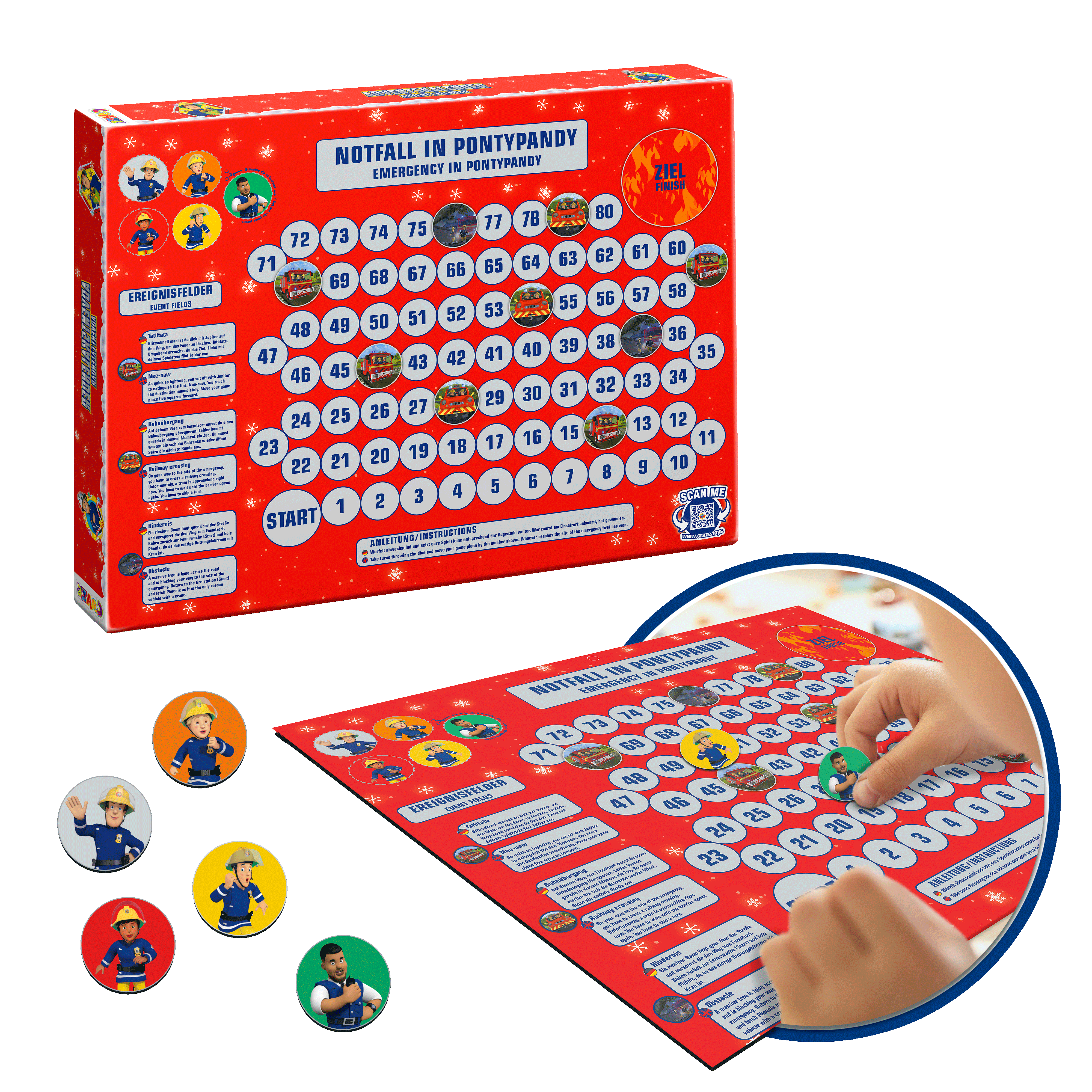 ADVENTSKALENDER - Fireman Sam