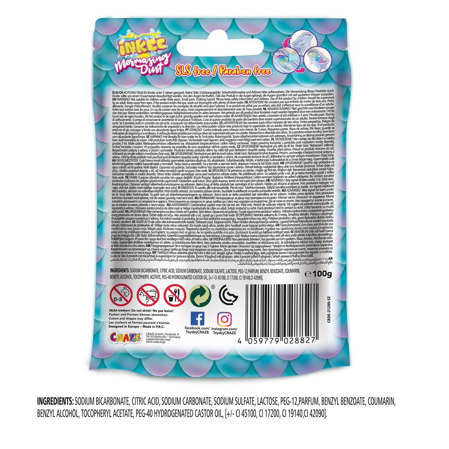 INKEE - Mermazing Dust – CRAZE TOYS