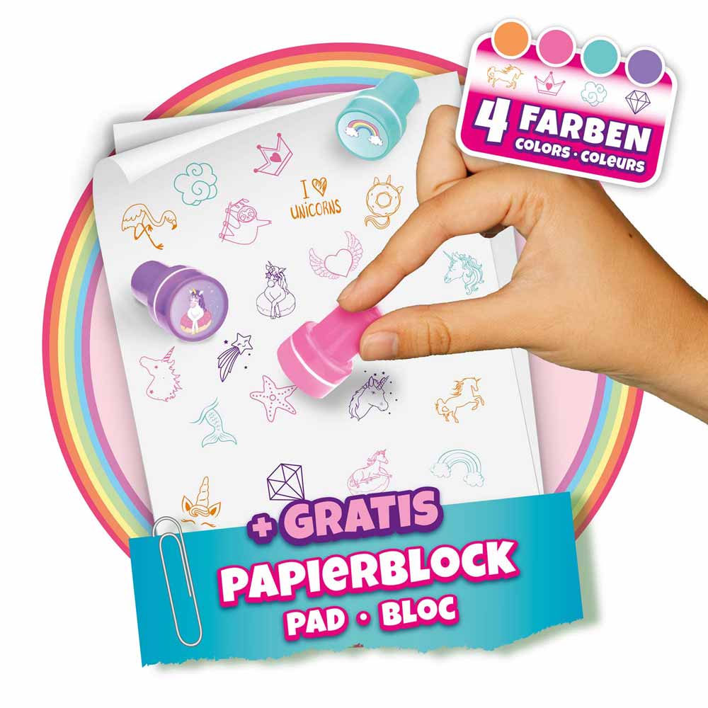 STAMPS - Einhornstempelkoffer