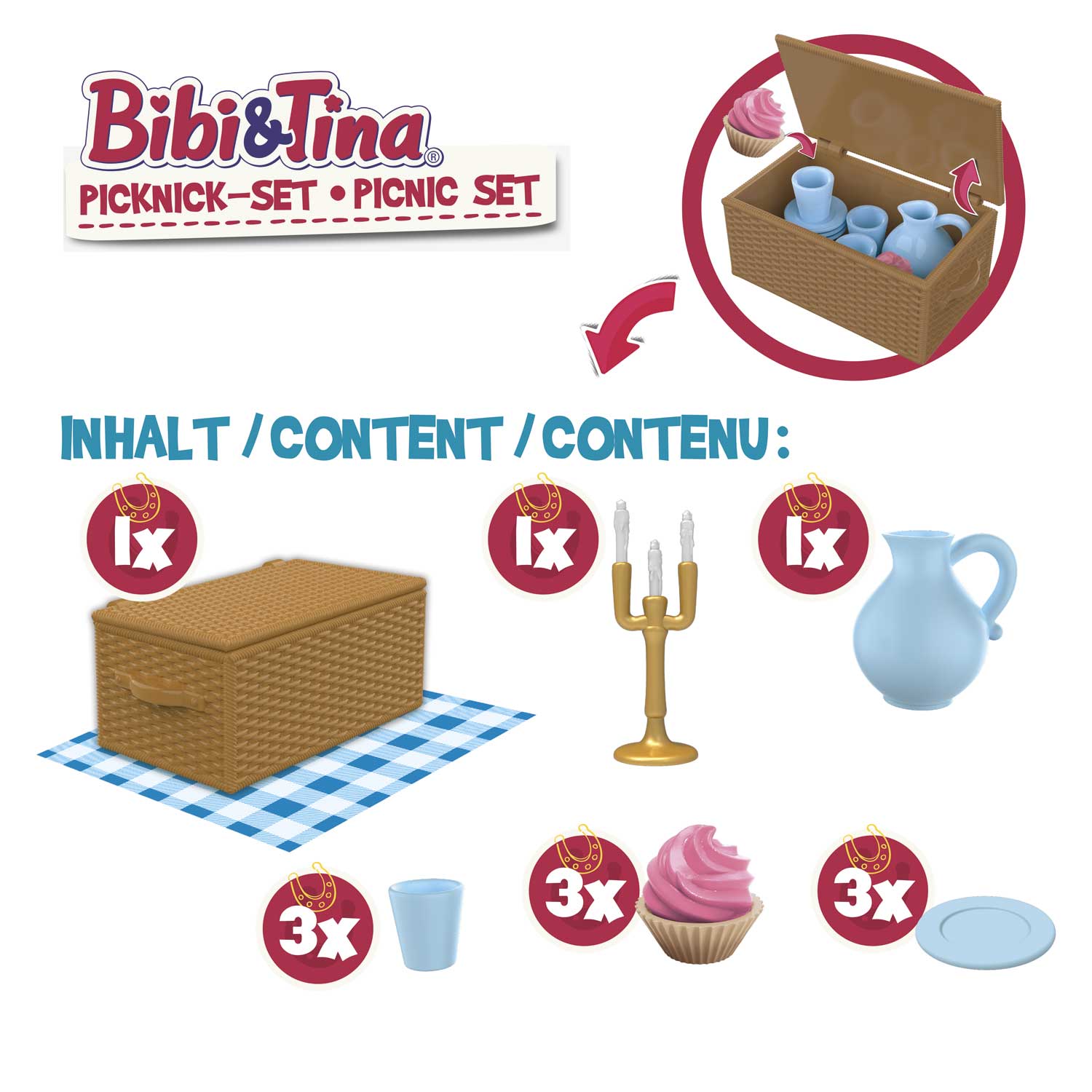 BIBI&TINA - Picknick-Set