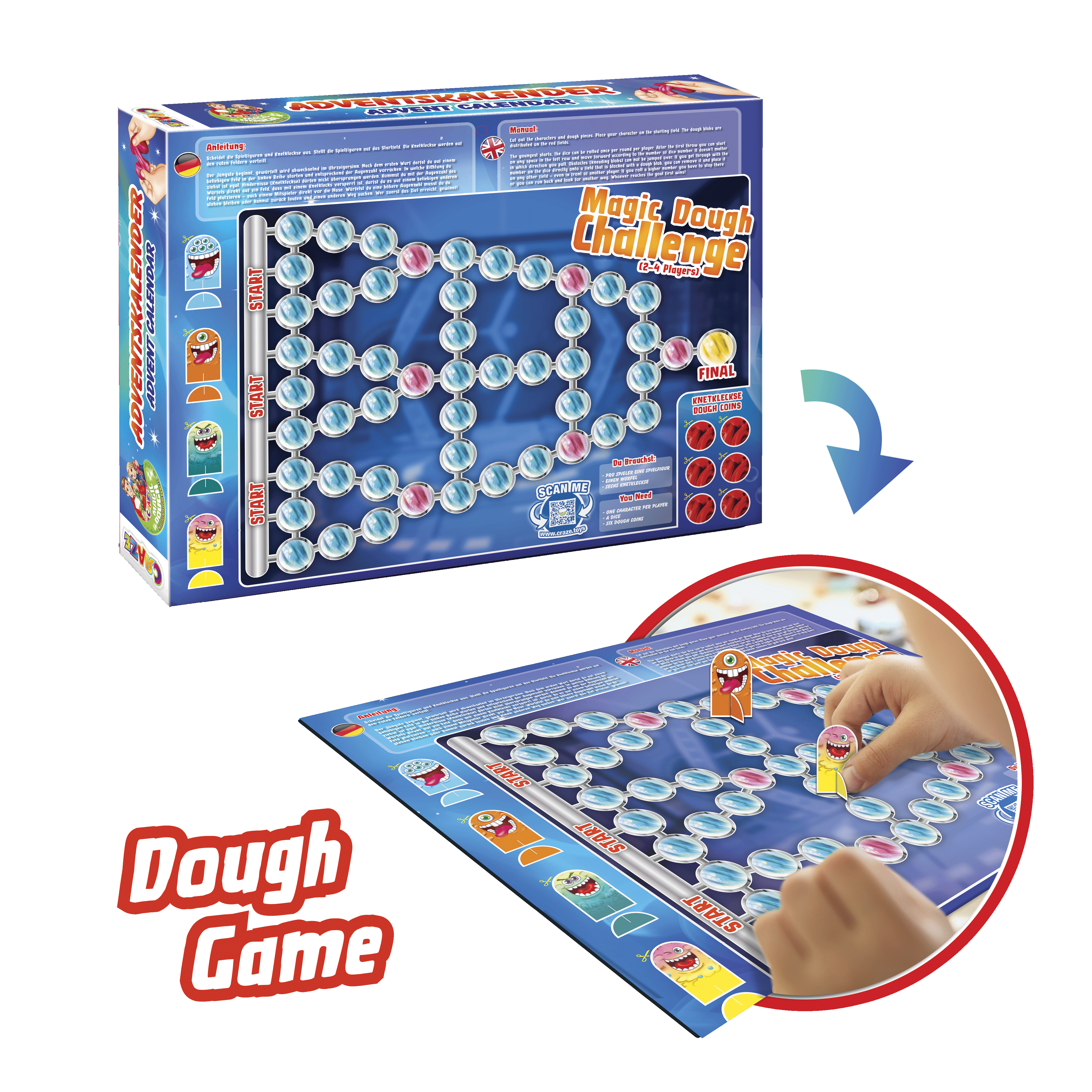 ADVENTSKALENDER - Magic Dough