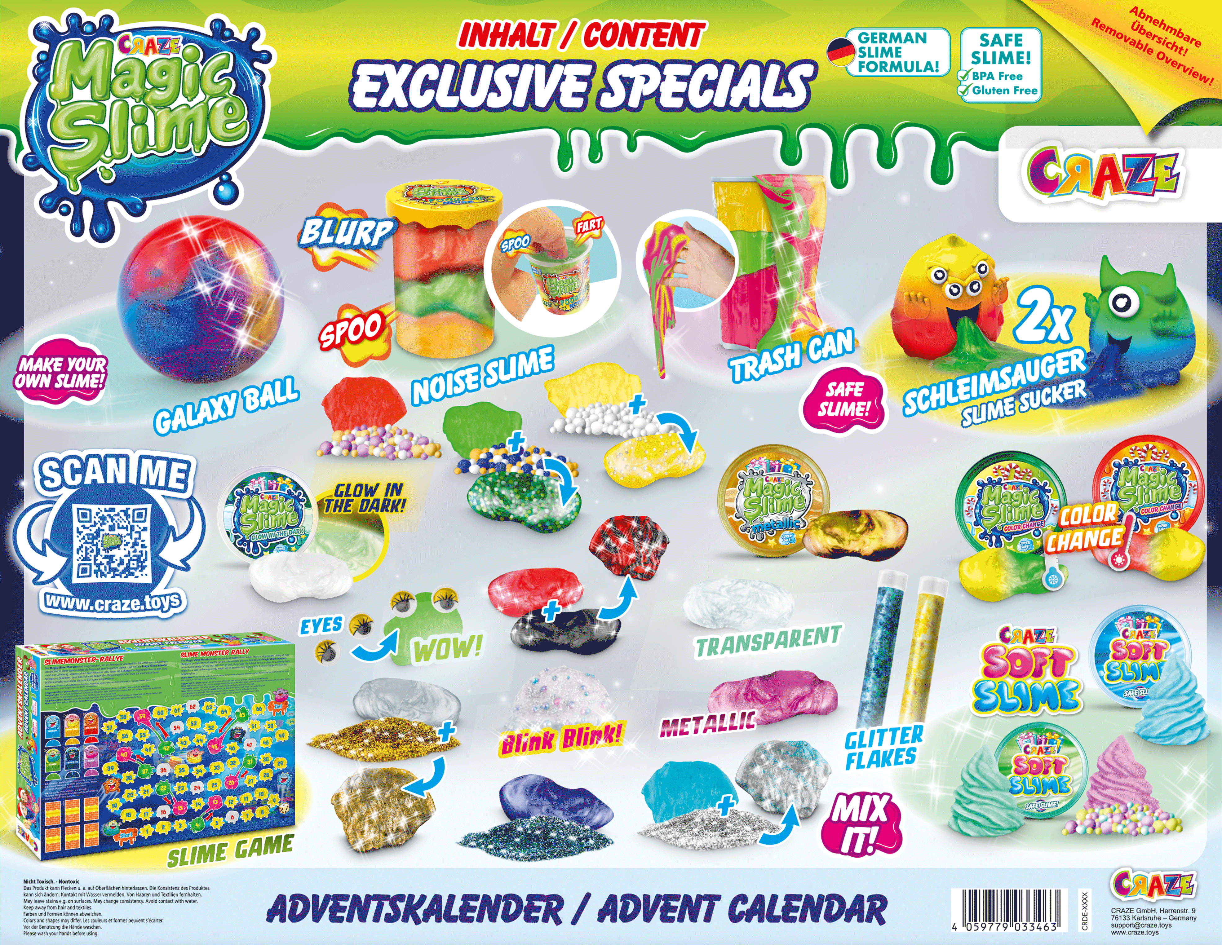 ADVENTSKALENDER - Magic Slime