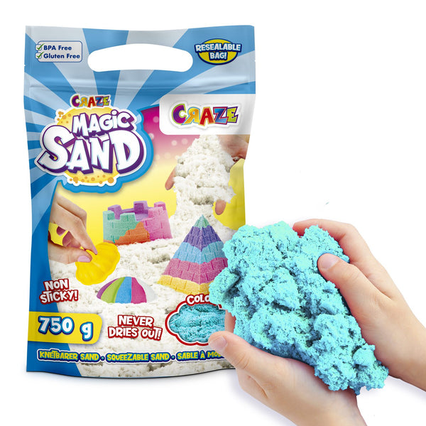 MAGIC SAND - Nachfüllpack Türkis – CRAZE TOYS