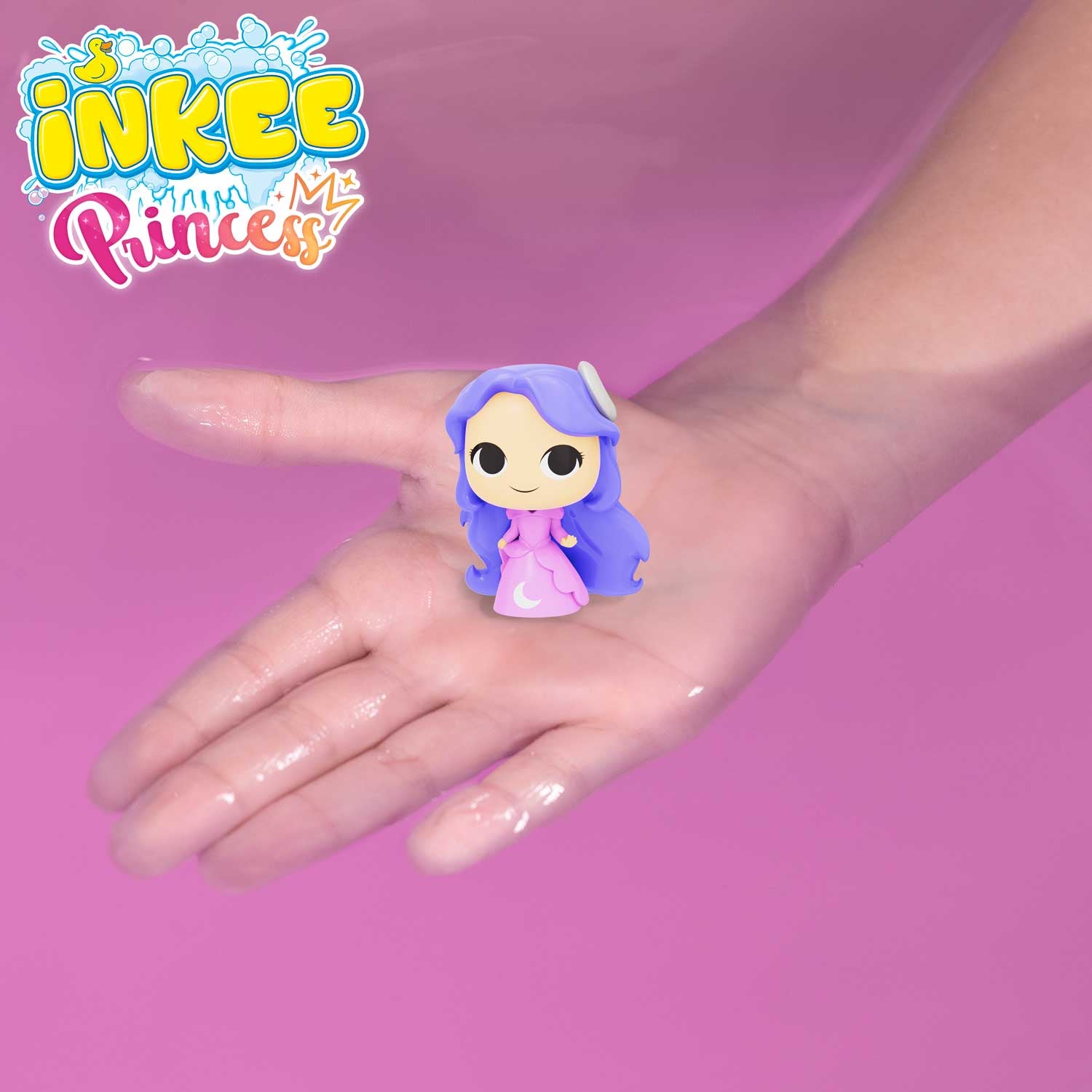 INKEE - Princess-Figur Überraschungs-Badekugel