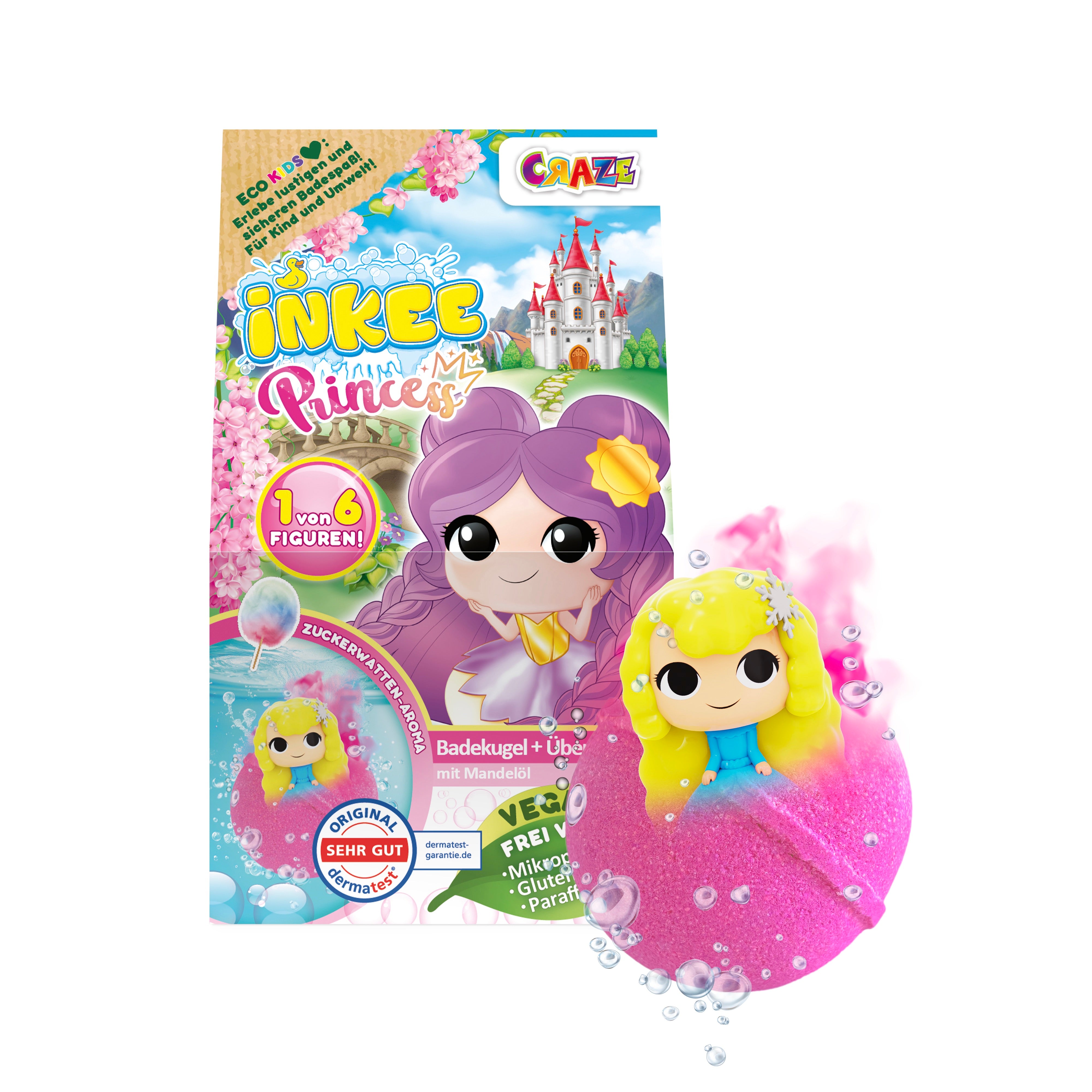 INKEE - Princess Figure Surprise Bath Bomb