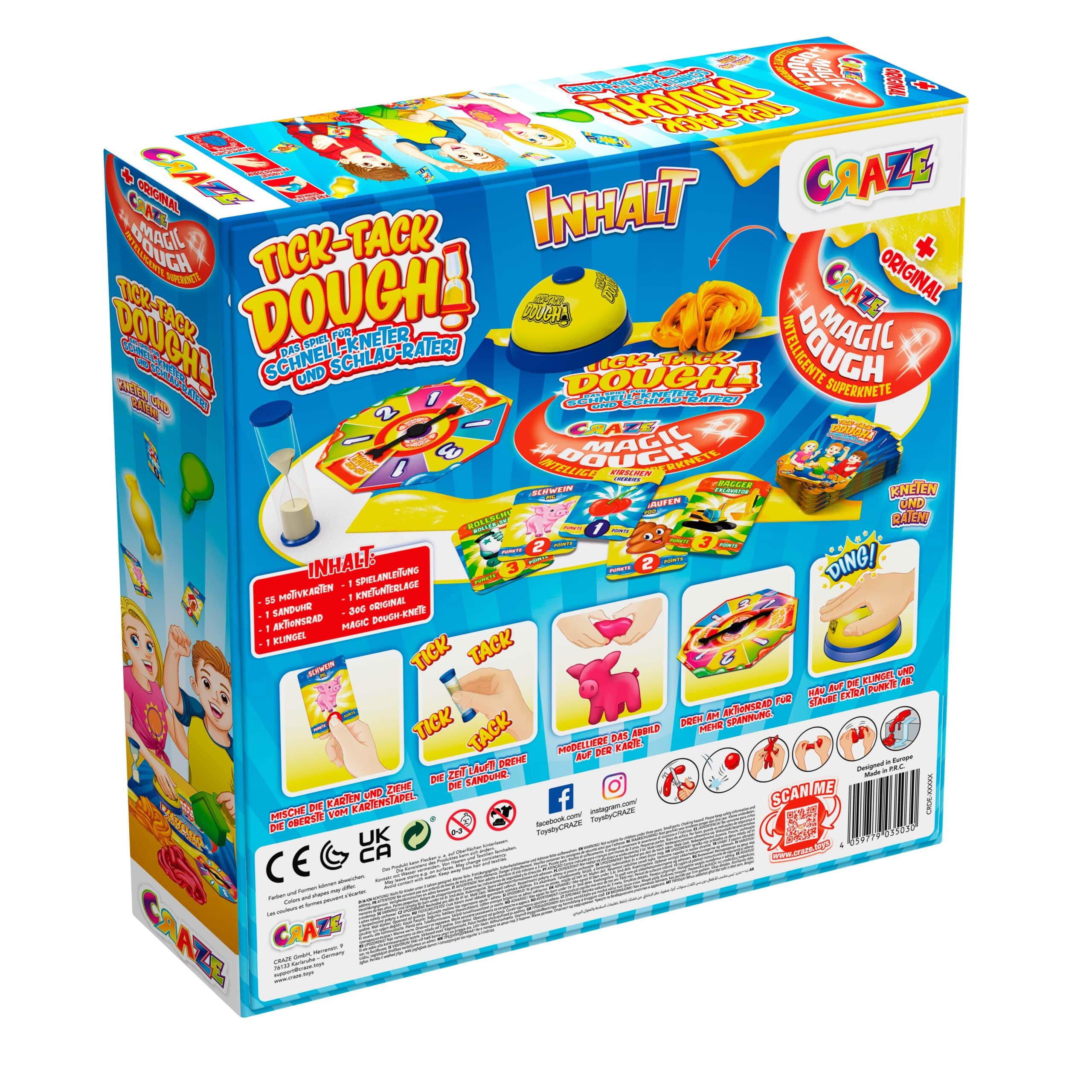 BOARD GAMES - Tick-Tack Dough!