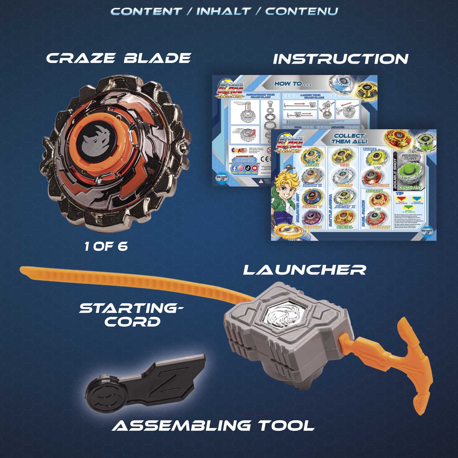 BLADE - Starter set Evolution Pistrix – CRAZE TOYS