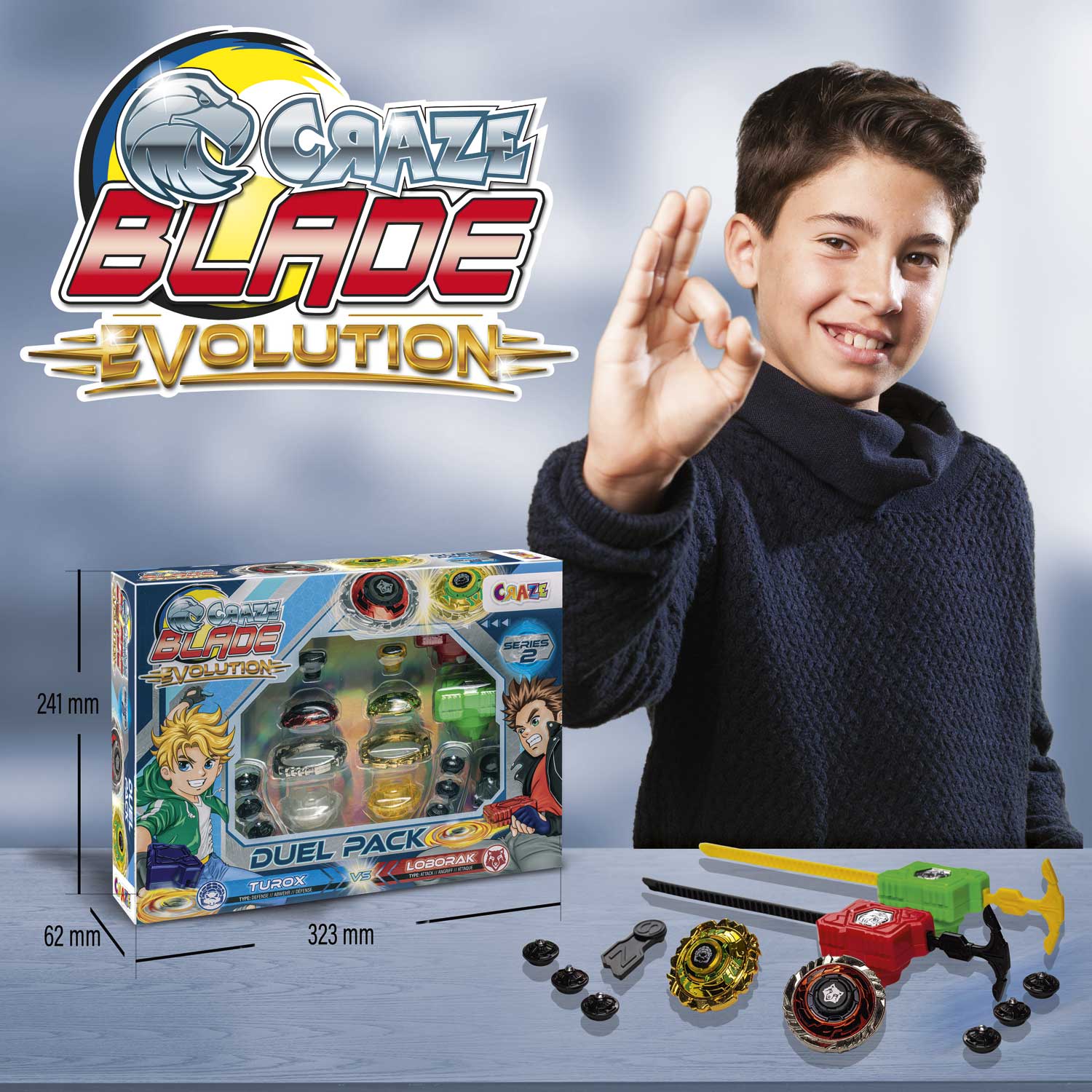BLADE - Turox Loborak Evolution – CRAZE TOYS