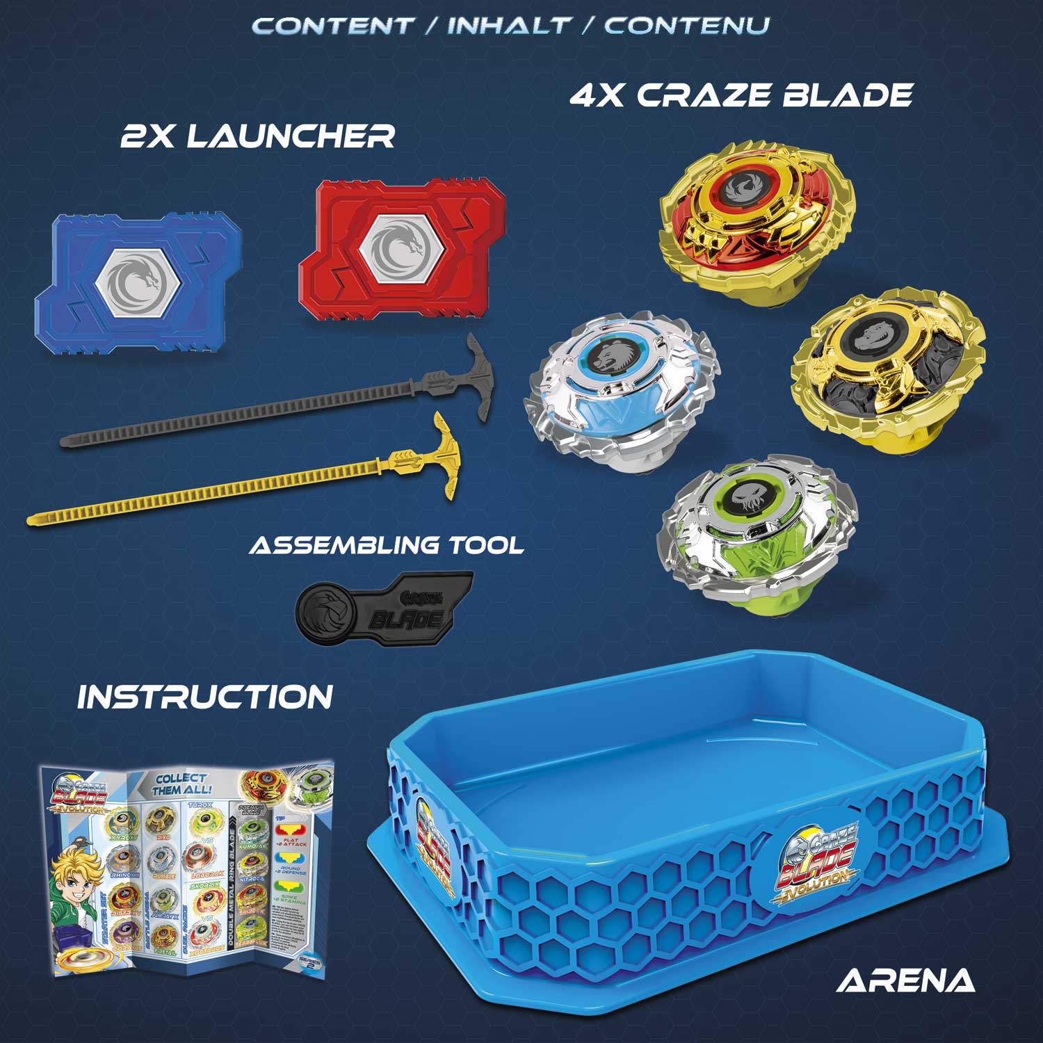 BLADE Battle Set Evolution – CRAZE TOYS - Main Image