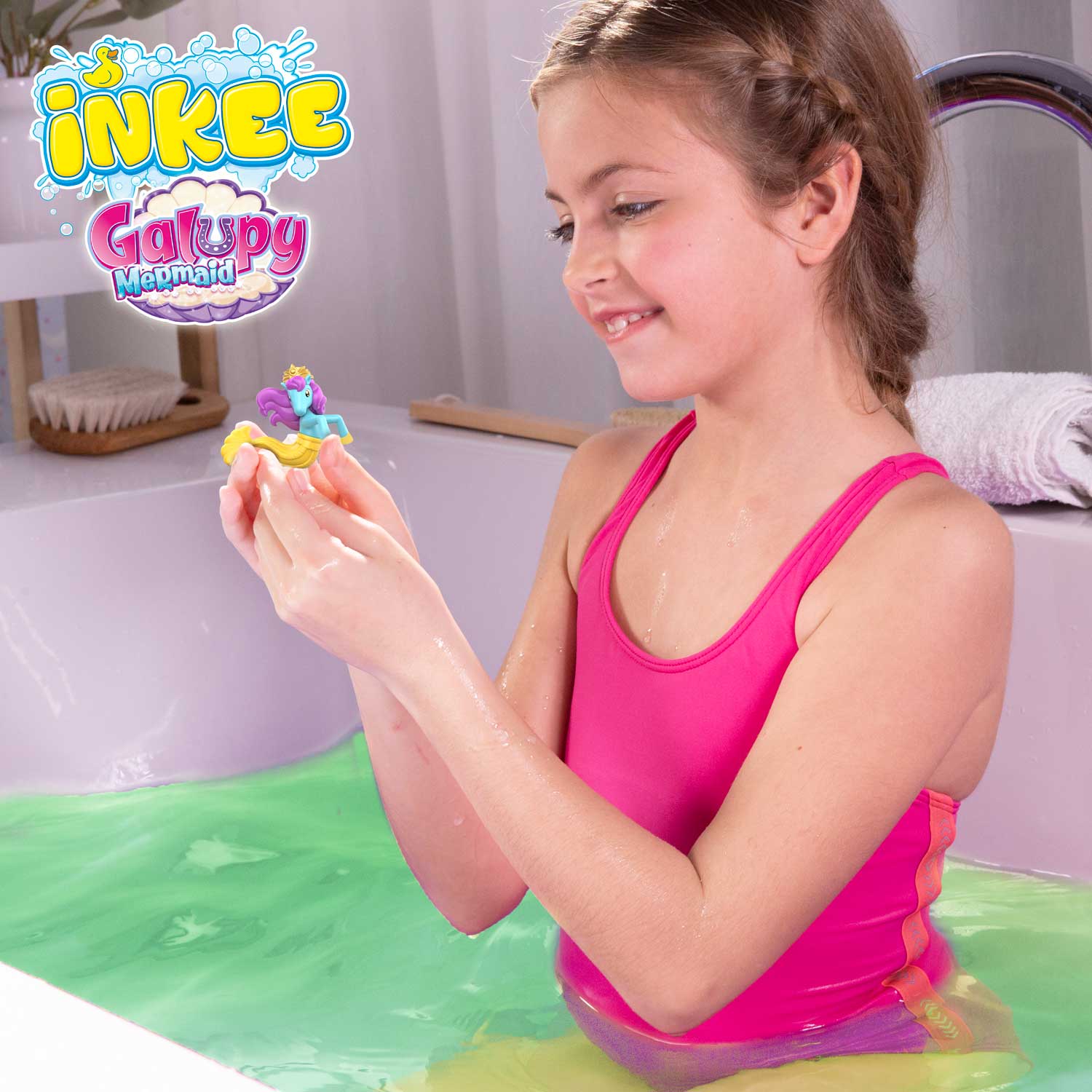 INKEE - Galupy Mermaid Überraschungs-Badekugel