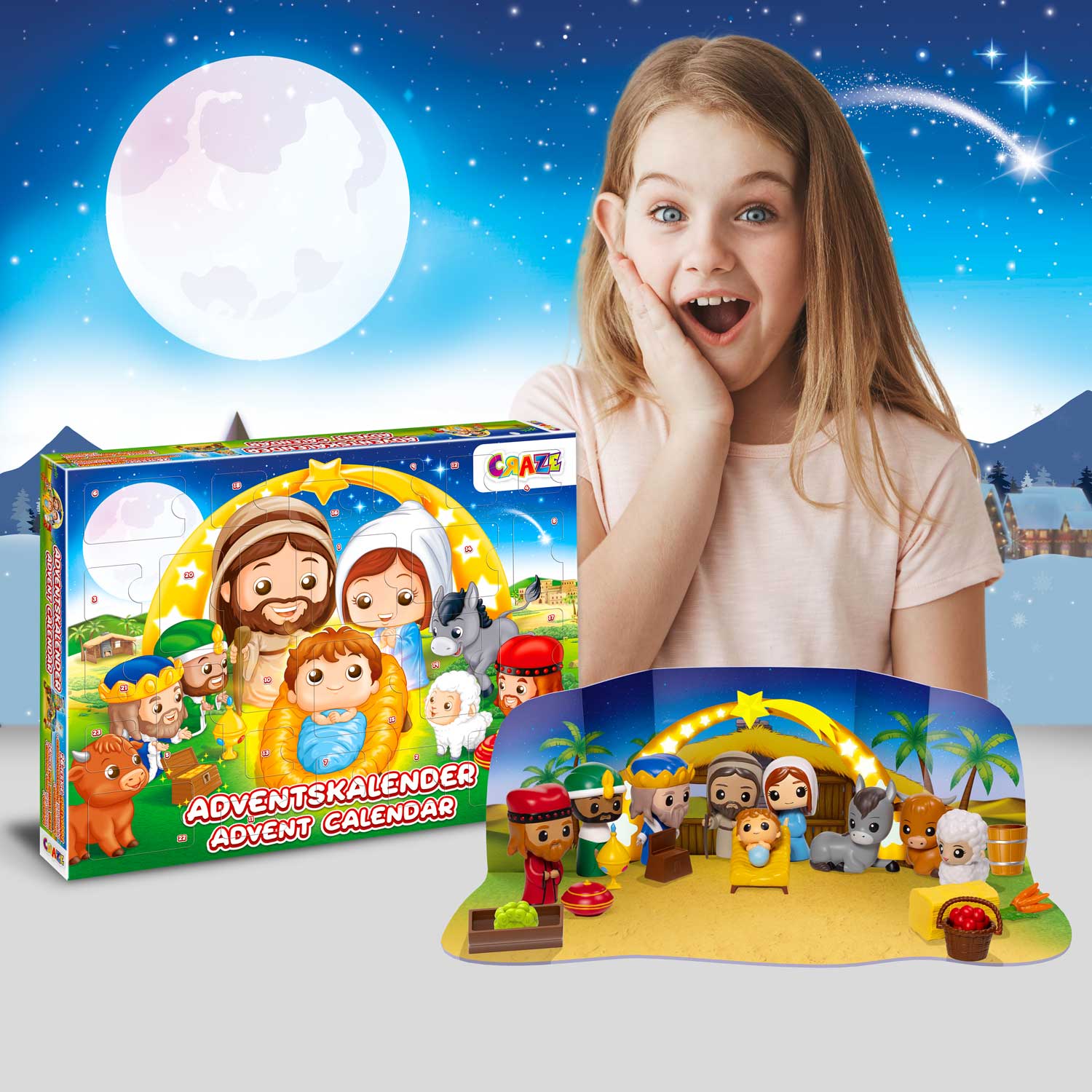 ADVENTSKALENDER - Nativity Scene