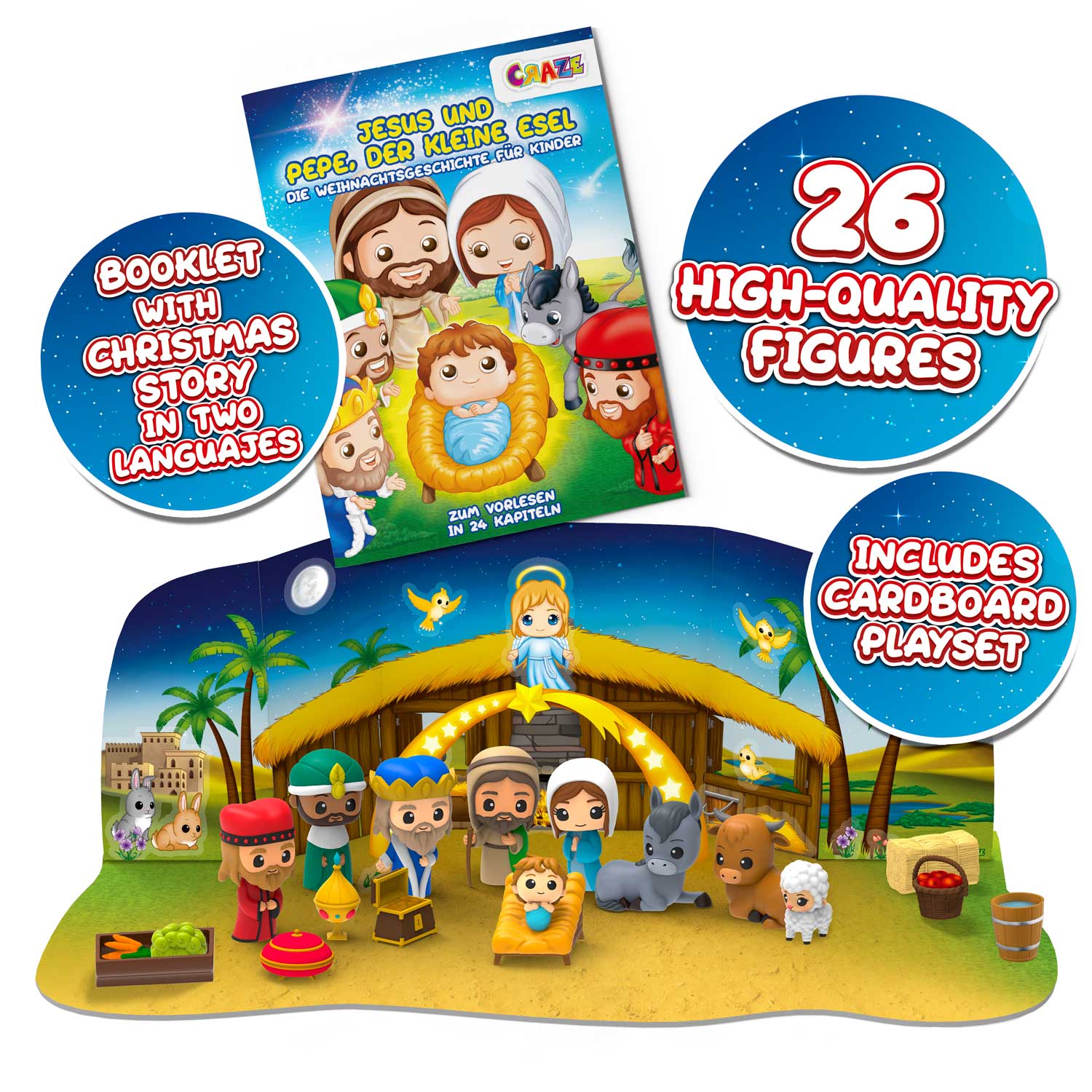 ADVENTSKALENDER - Nativity Scene