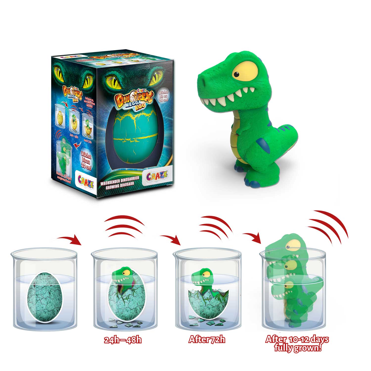 MEGGA EGG - Dino – CRAZE TOYS