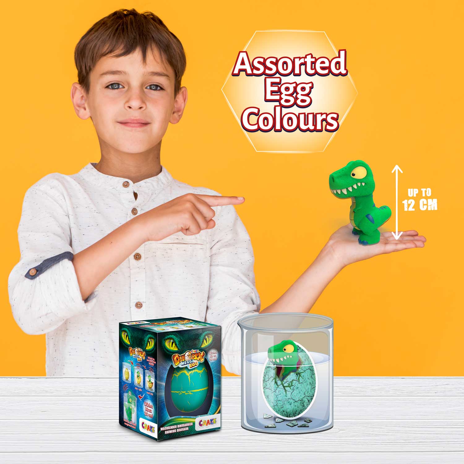 MEGGA EGG - Dino – CRAZE TOYS