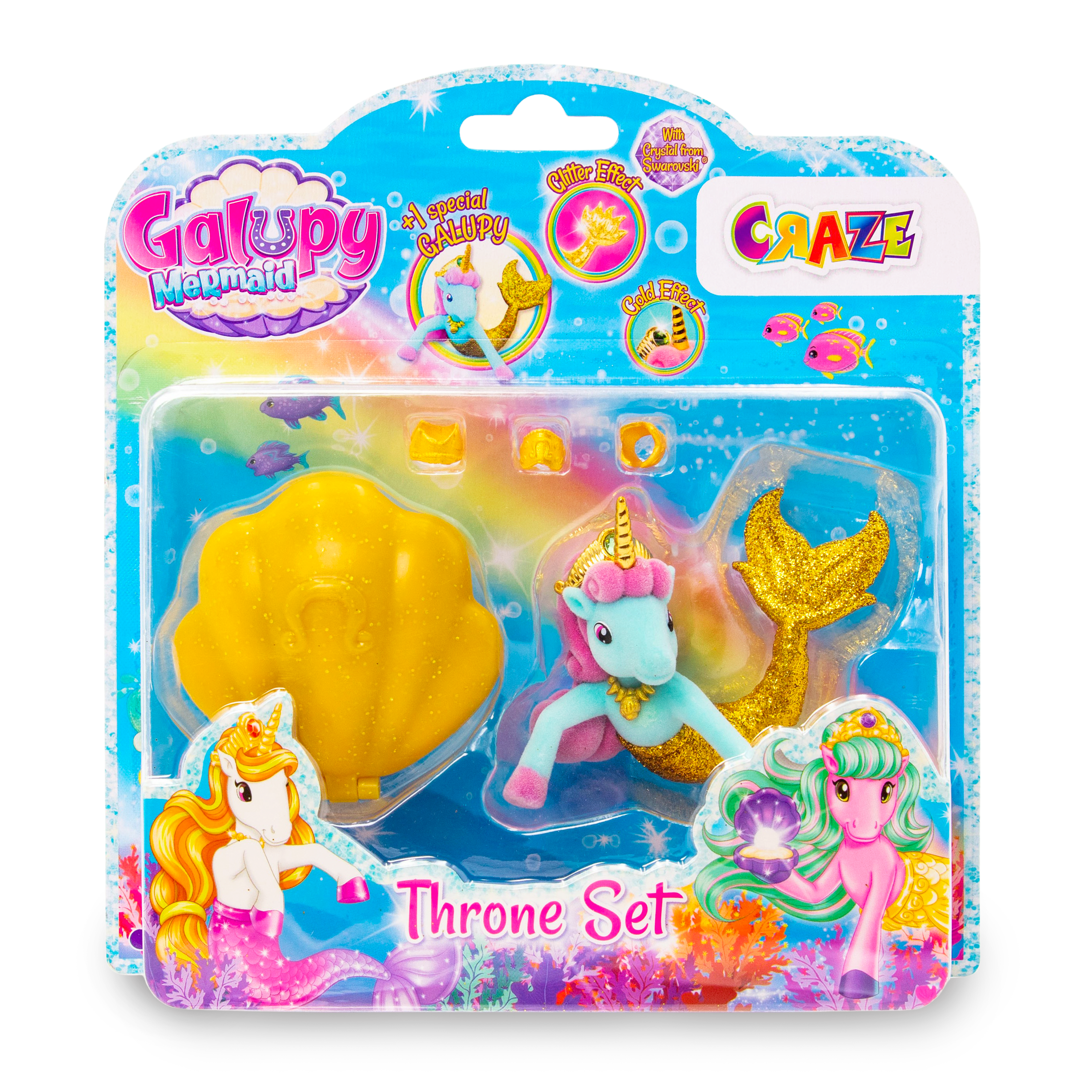 GALUPY MERMAID - Throne Set