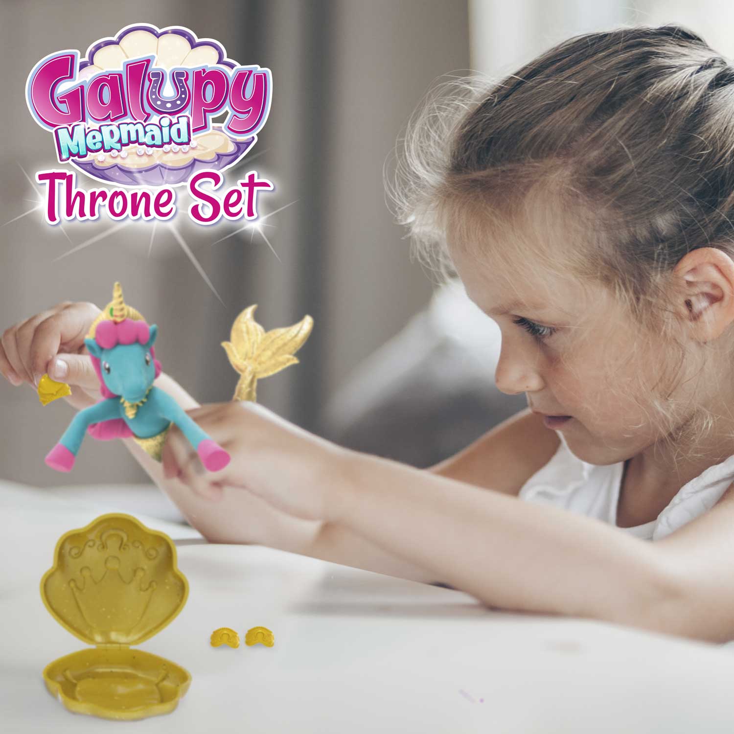 GALUPY MERMAID - Throne Set
