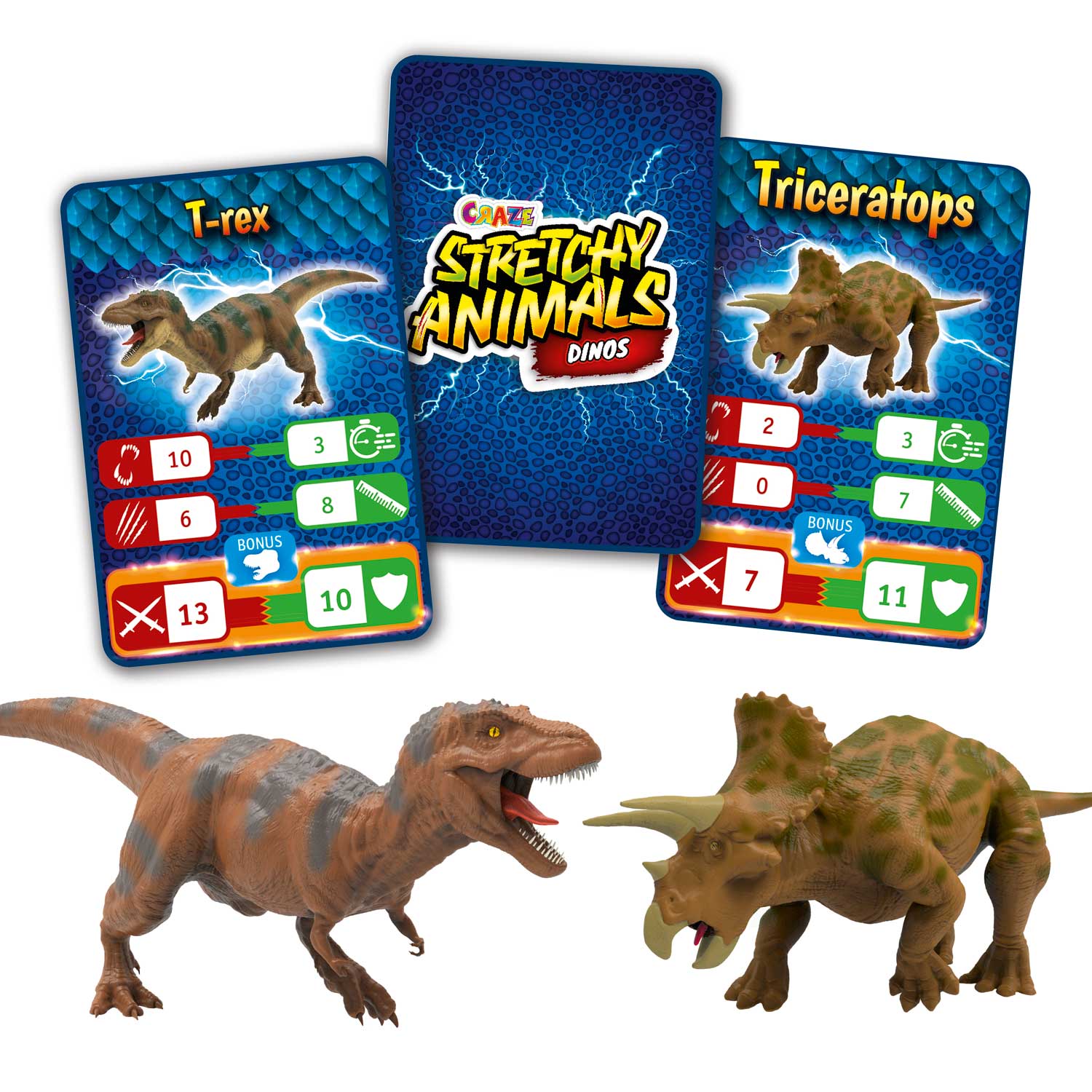 STRETCHY ANIMALS - Dinos