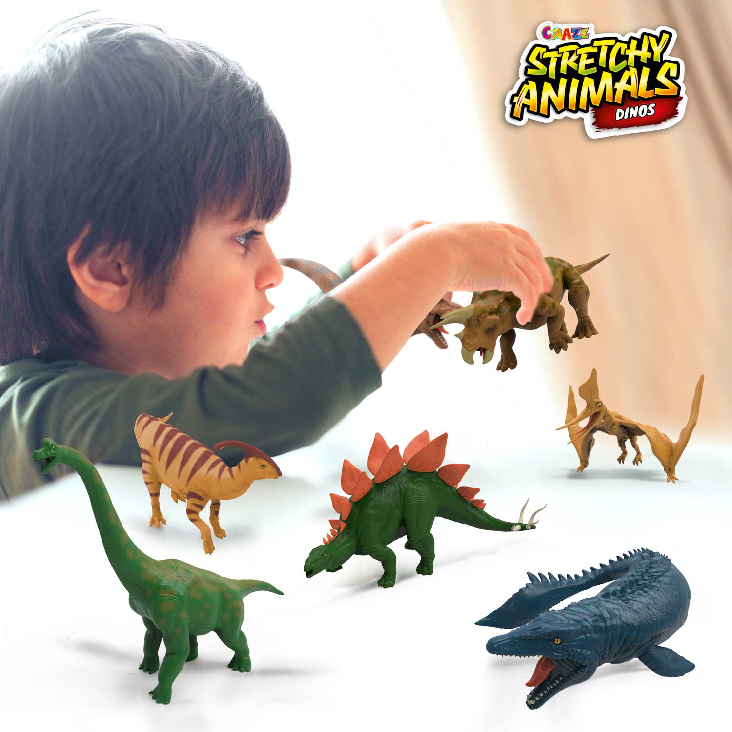STRETCHY ANIMALS - Dinos