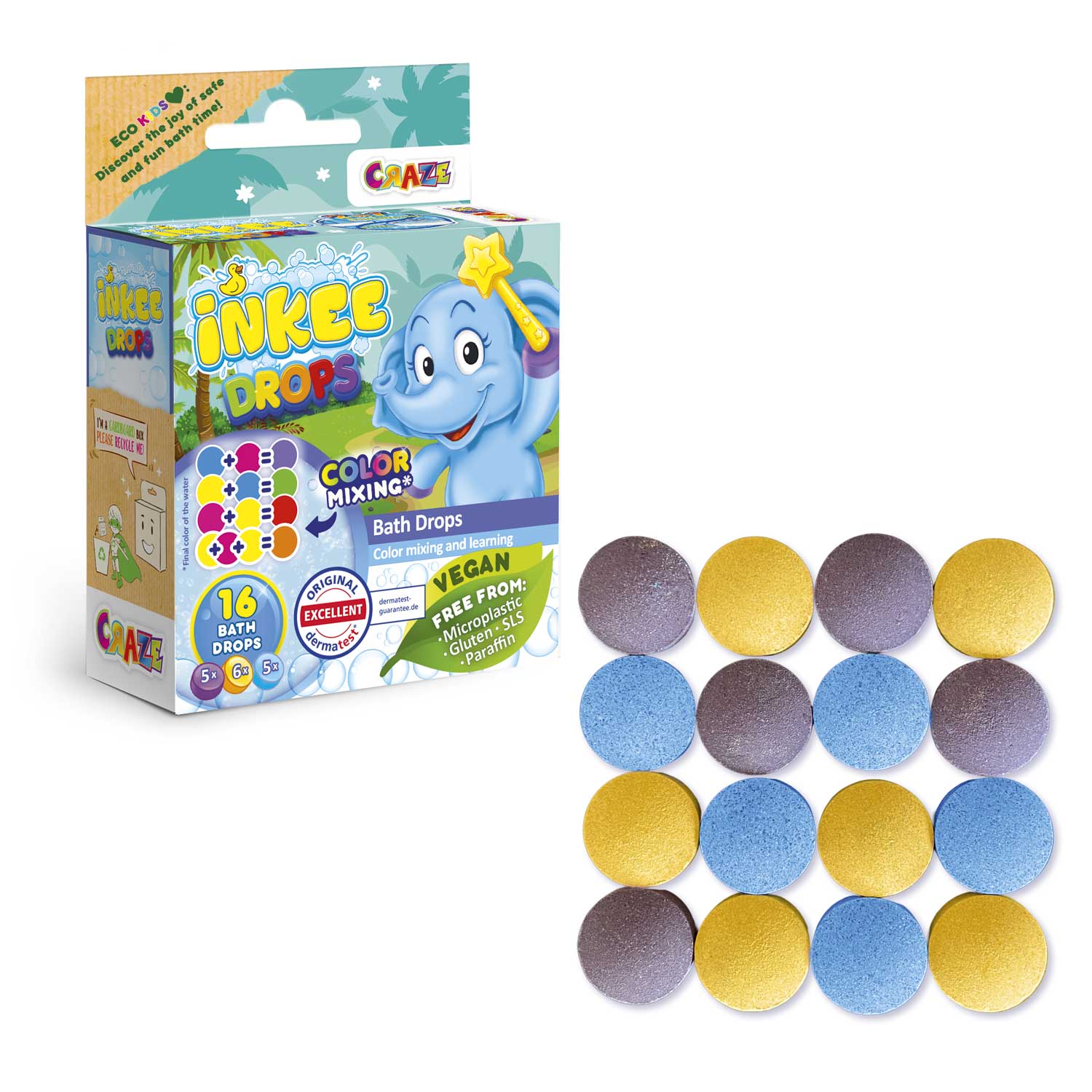 INKEE Badedrops